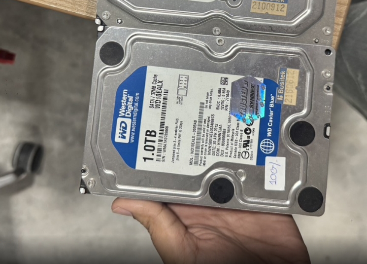 Harddisk WD Blue 1 TB