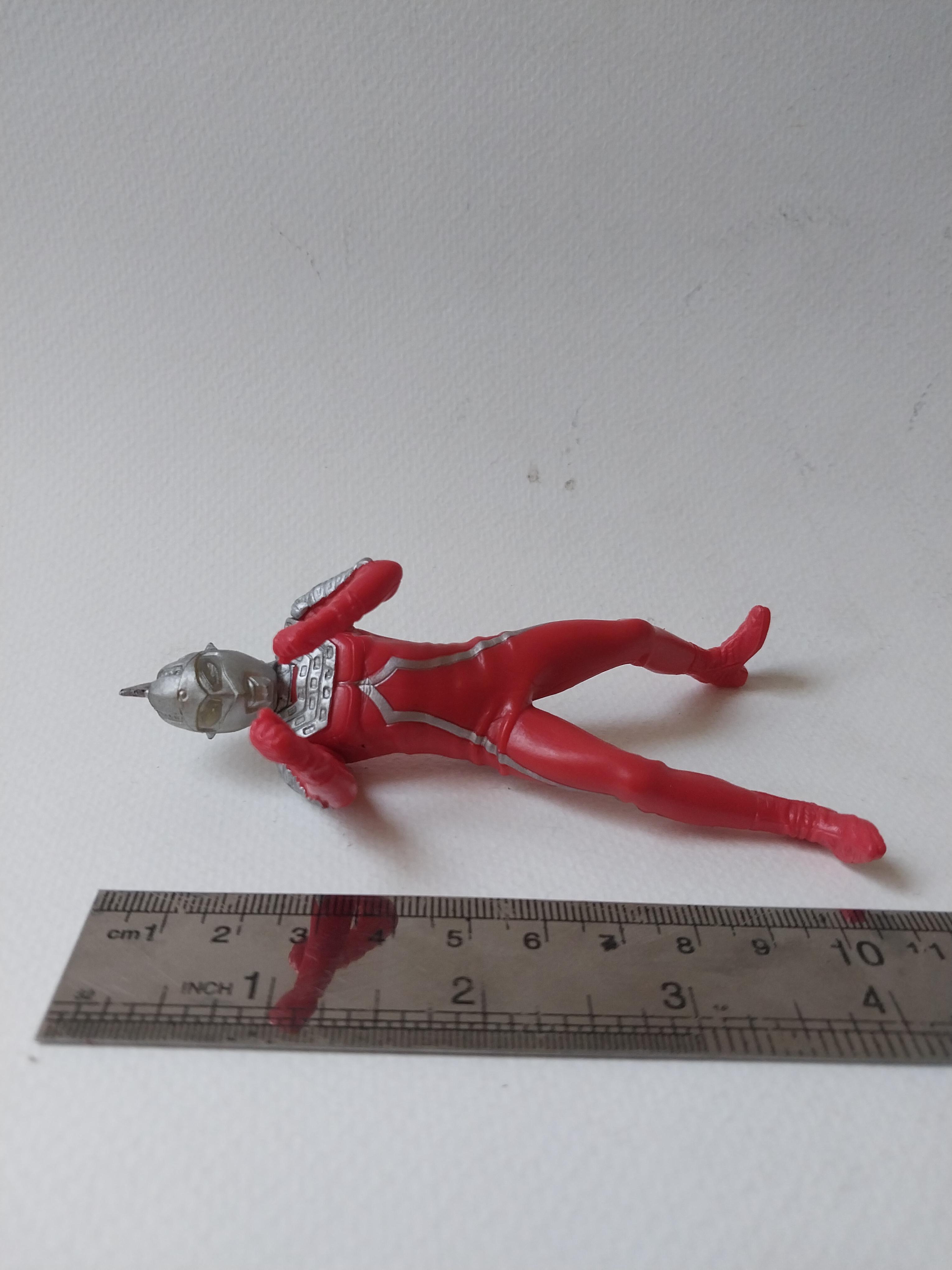 อุลตร้าเซเว่น Ultra Seven แคนดี้ทอยส์ ไม่มีก้อนน้ำแข็ง ขนาดประมาณ 5 นิ้ว งานเก่า