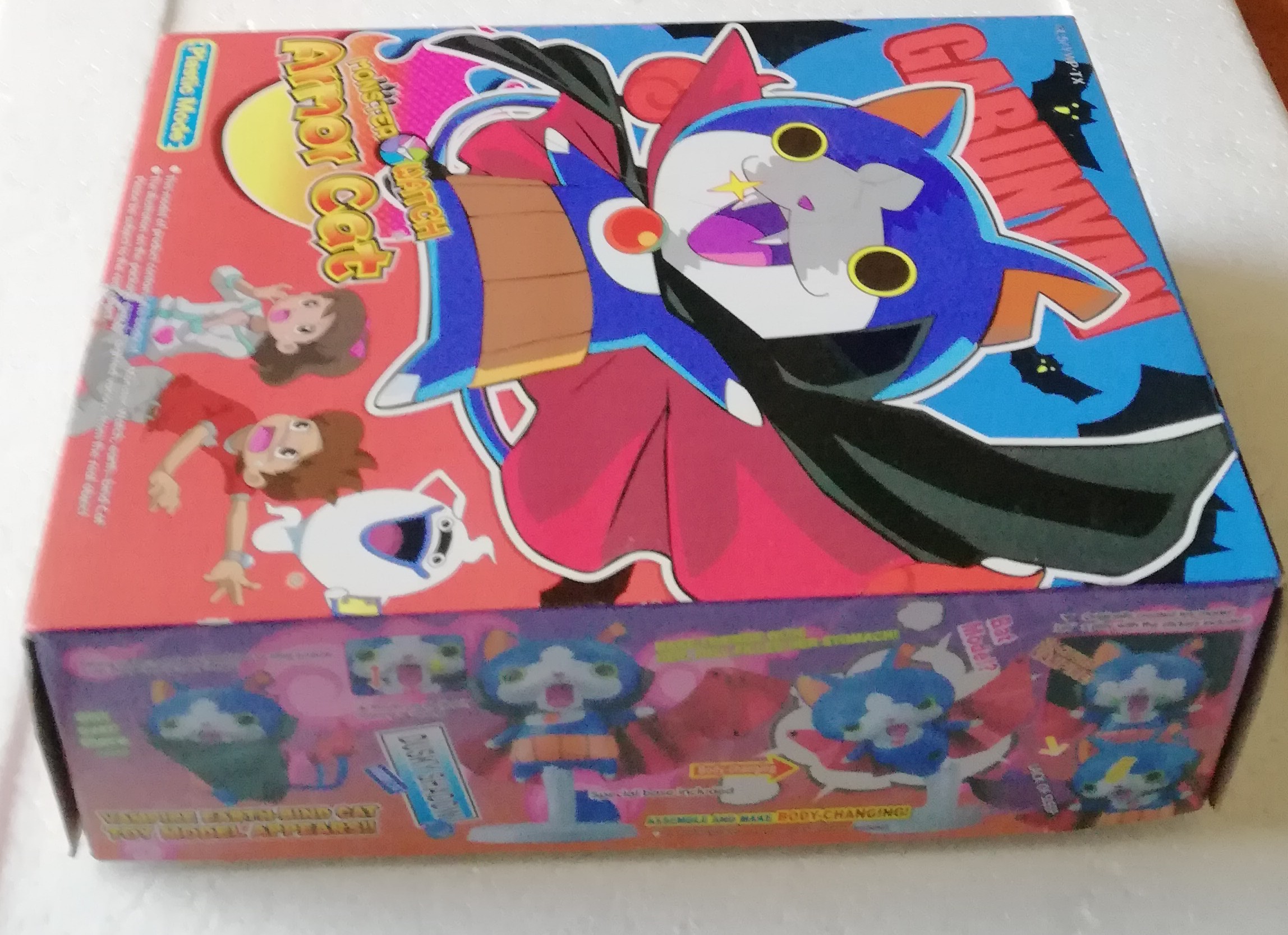 มือ1 เก่าเก็บ พลาสติกโมเดล Monster Watch Armor cat โยไควอช