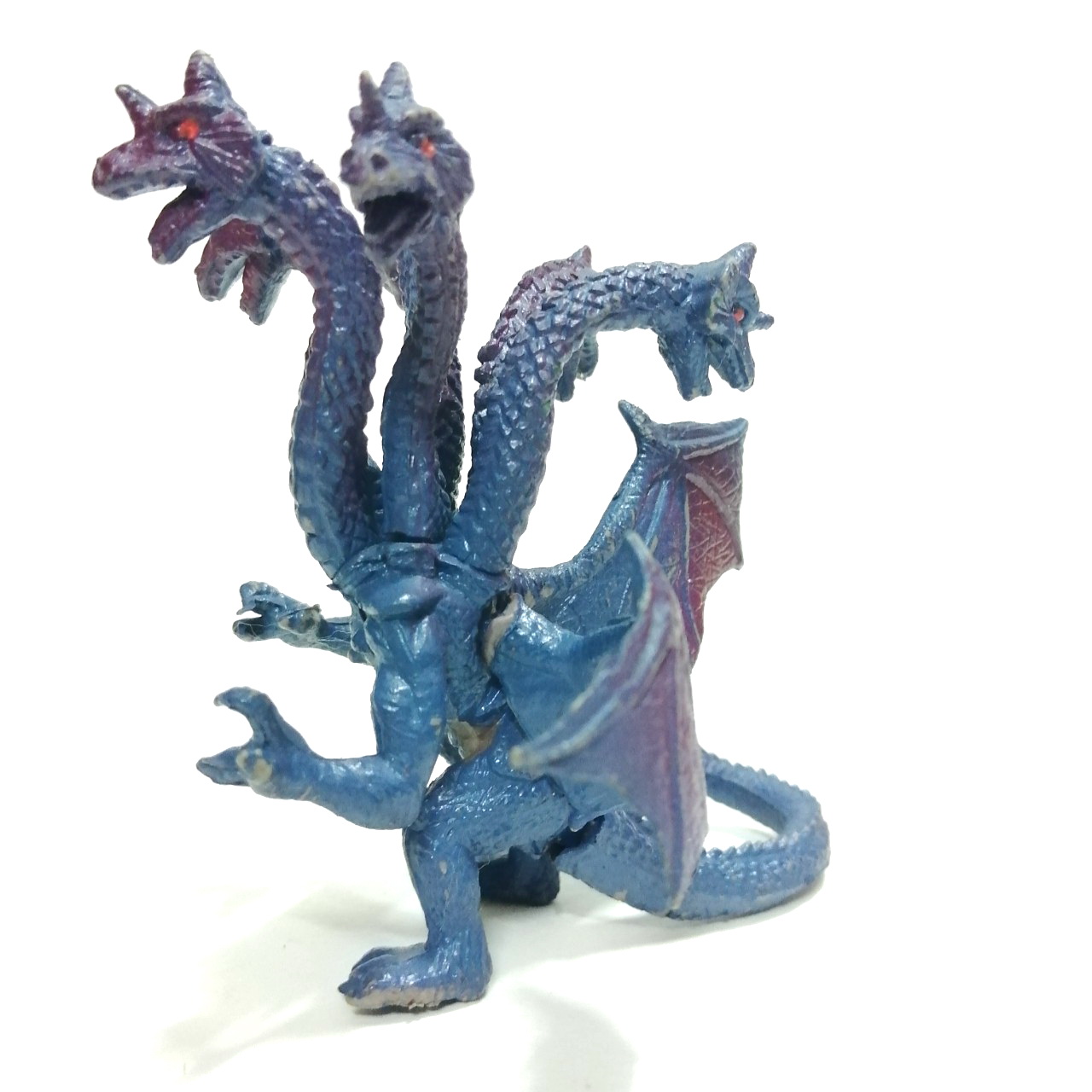 ฟิกเกอร์ยางตัน 3 นิ้ว มังกร5หัว (ตัวที่2 บ่าเทา)งานเก่า มือสองสภาพดีมีรอยบ้าง