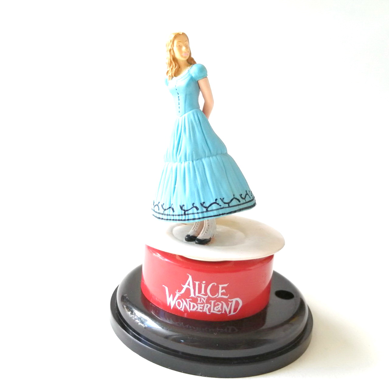 ท๊อปเปอร์เจ้าหญิงดิสนีย์ จากเครือ EGV ชุด อลิซ ในแดนมหัศจรรย์ Alice in Wonder Land สภาพดี *****กลไลกล่องดนตรีชำรุด มีรอยเล็กน้อยบ้าง