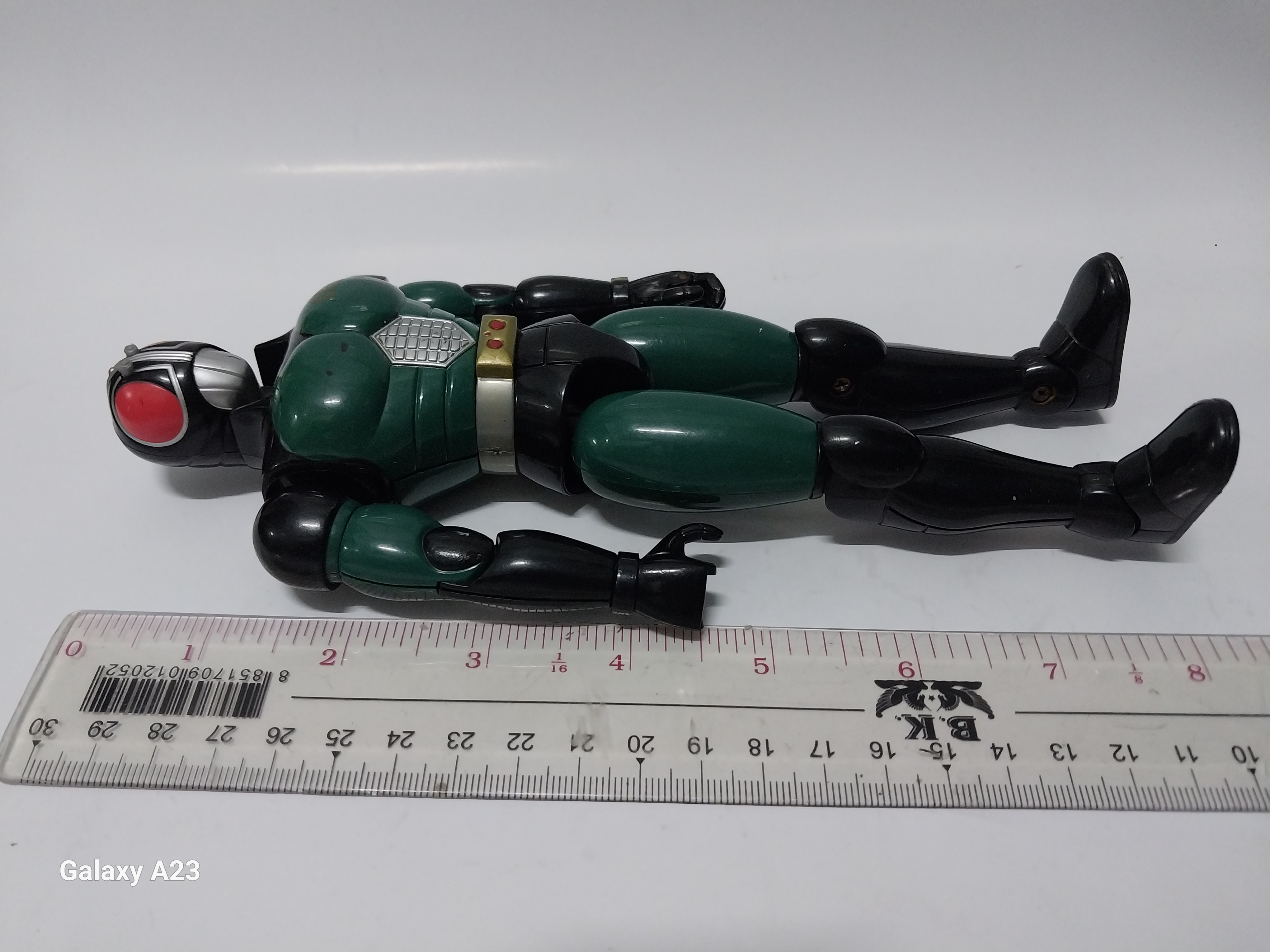 มีหลายภาพ ,**ไม่มีเขา มือชำรุด สีมีรอยบ้าง ตามภาพ มาส์คไรเดอร์แบล๊ค RX Posable Action Figure ขนาด 8 นิ้ว ข้อต่อทั้งตัว ไม่หลวม