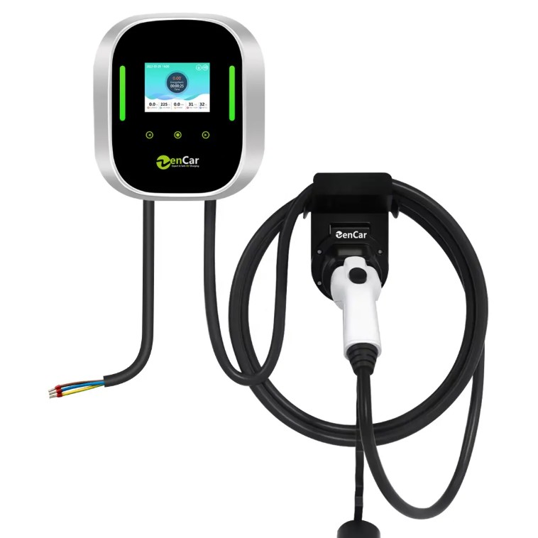 ชุดชาร์จรถไฟฟ้า 32A 22Kw EV ชาร์จ zencar Type.2