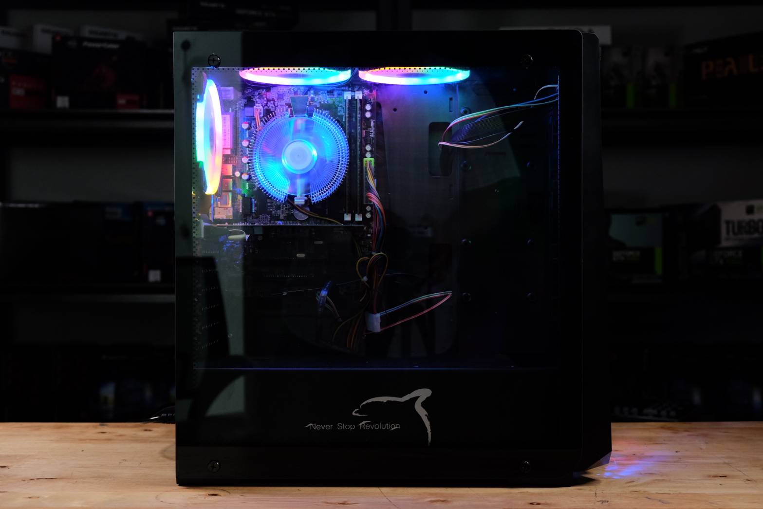 PC ประกอบ เล่นเกมส์ CPU I5-650 Ram 4 GB HDD 250 GB VGA 1 GB