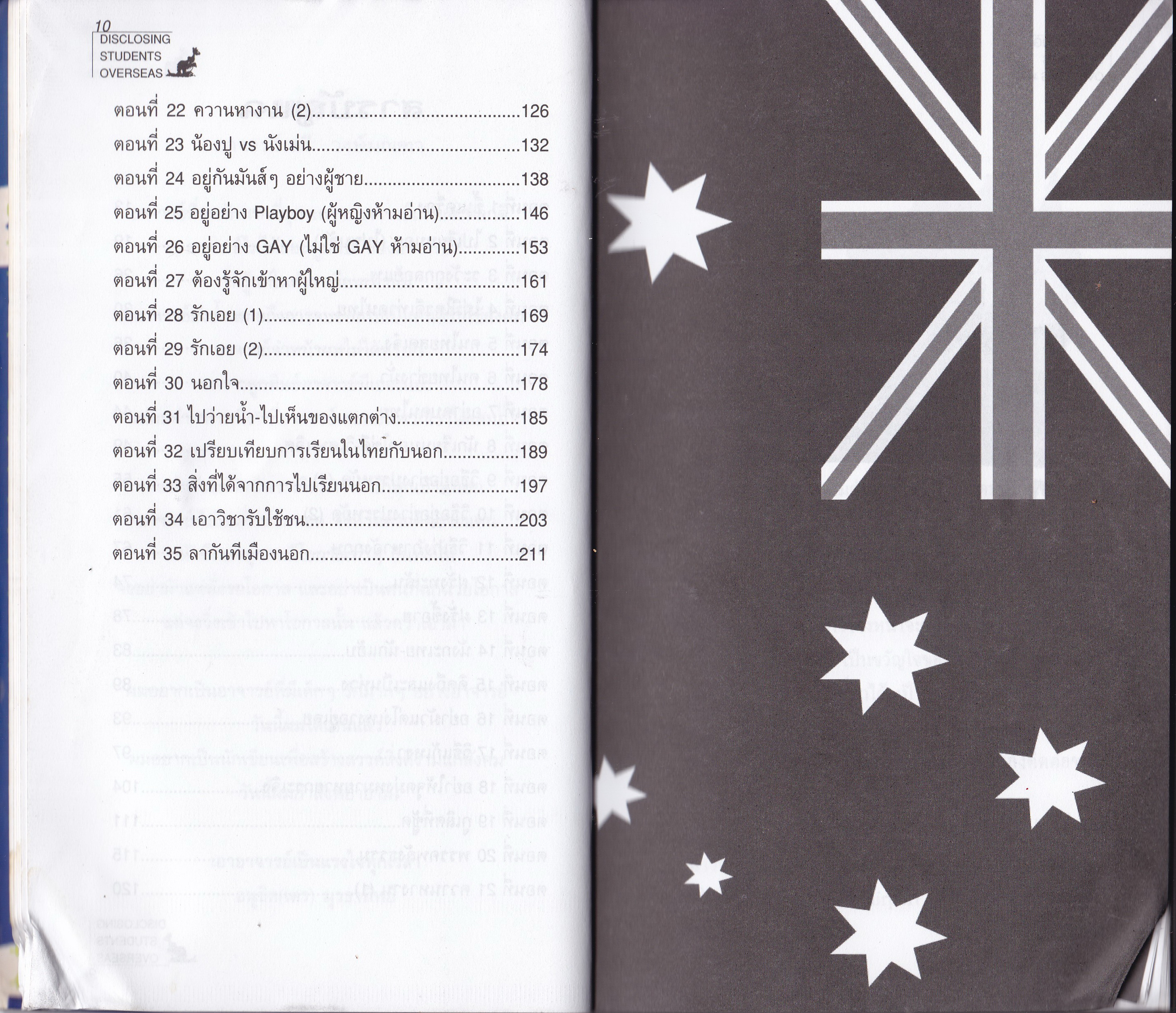 ขายหนังสือ รวมเรื่องสั้นแนวบันเทิงเริงรู้ EDUTAINMENT "แฉ 1 ชีวิตนักเรียนนอก Disclosing Student Overseas (Vol.1)" โดย อนุชิต (เตร) มุรธาทิพย์ The President of Thai Students' Association of Australia พิมพ์ครั้งที่ 12 ผู้ที่ไม่ชอบความจริง ยอม