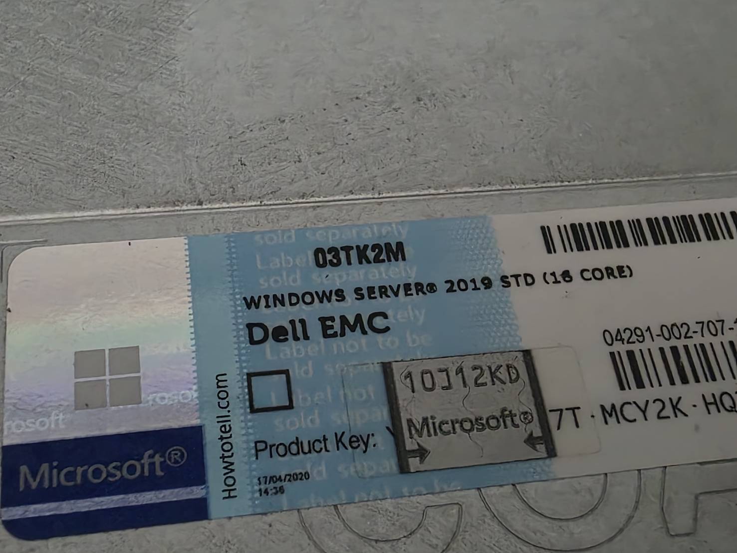 ซื้อวินโด้แถมเครื่อง Dell PowerEdge R340 (E-2244G/16GB/HDD 300GB*2)+Power 550W*2 +Raid H730p + A12 มี winserver 2019 STD มา
