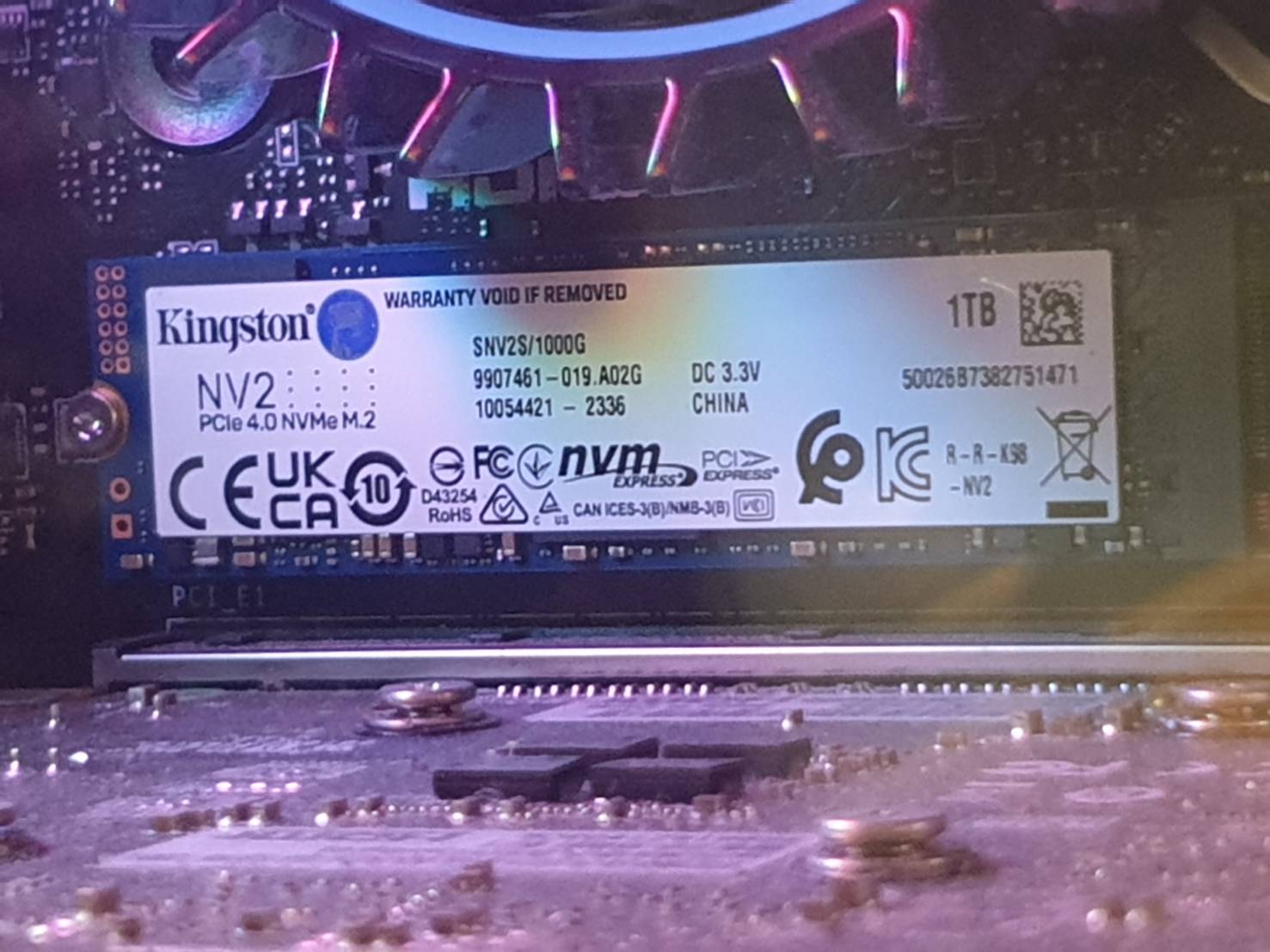 PCประกอบ i5 gen12th Ram 16GB m.2 1TH Gtx1650 จอ 27"