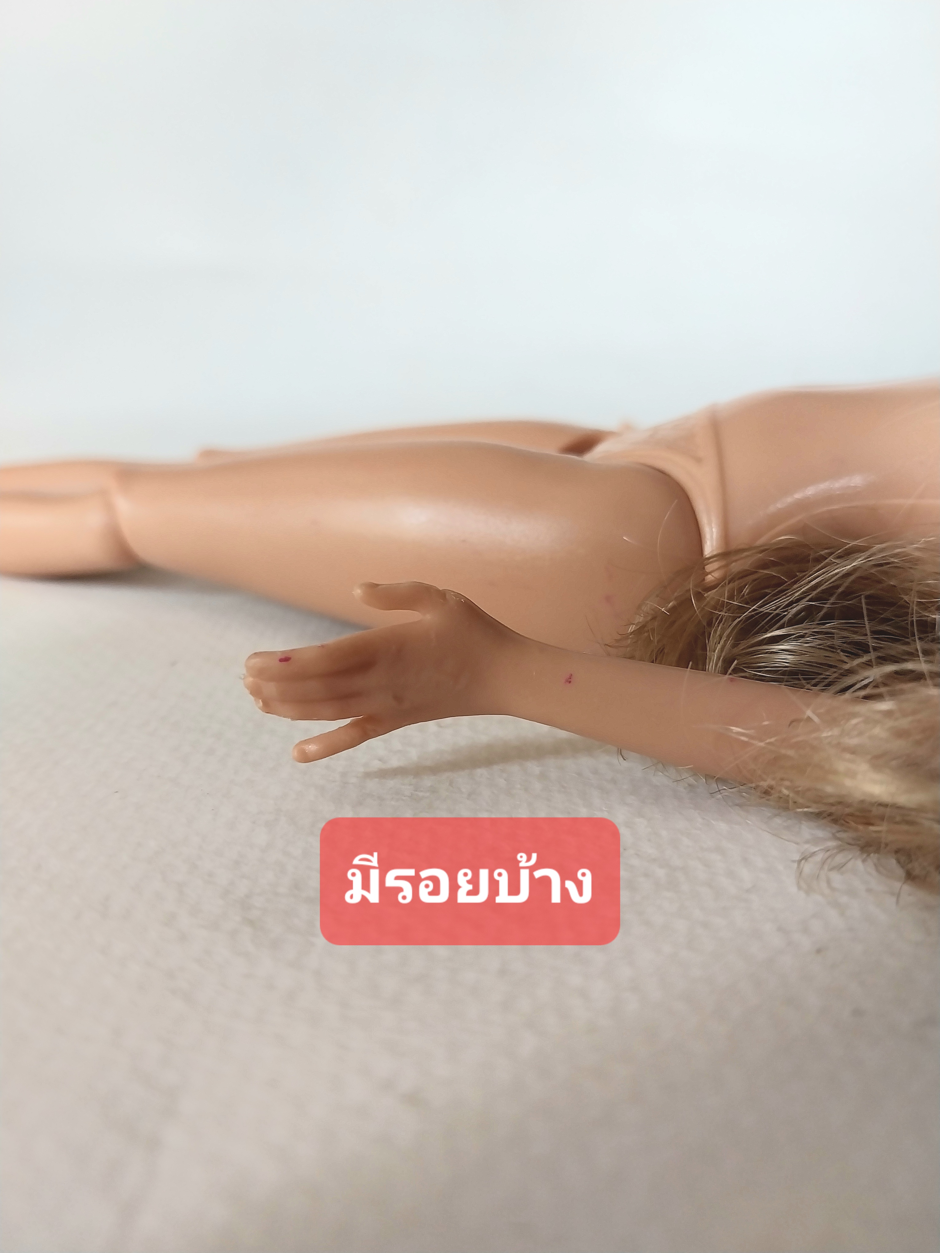 มีหลายภาพ, ตุ๊กตาบาร์บี้เด็ก **มือมีรอยบ้างตามภาพ Mattel China 2018