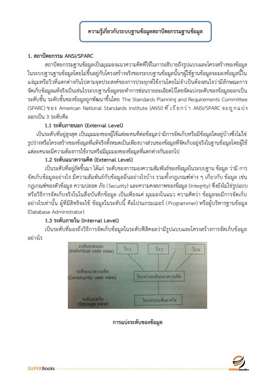 แนวข้อสอบ นักวิชาการคอมพิวเตอร์ปฏิบัติการ สำนักงานคณะกรรมการป้องกันและปราบปรามยาเสพติด
