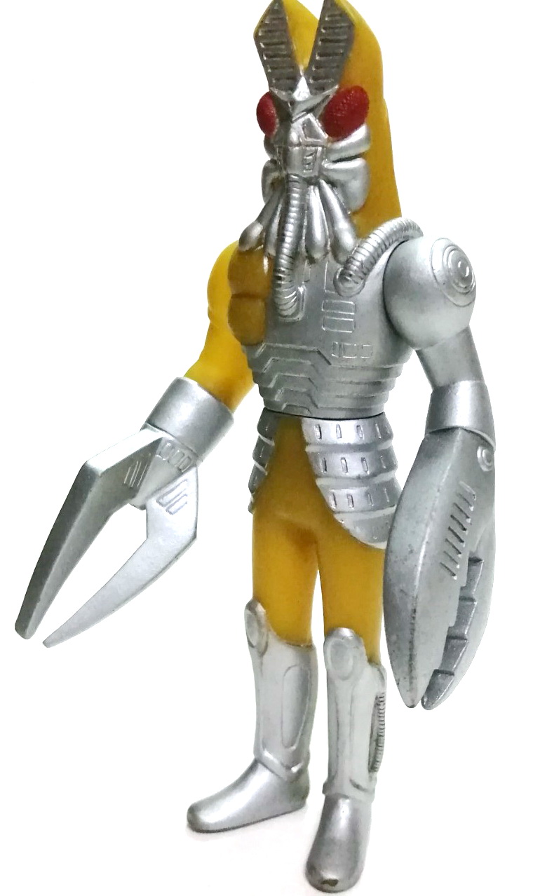 ซอฟ5นิ้ว ขนาดกลาง เมก้าบัลตั้น เป็นสัตว์ประหลาดจากเรื่อง อันโดรเมรอส ซึ่งปกติไม่ค่อยได้ทำออกมามากนัก ค่อนข้างหายาก และพบได้น้อย เมก้าบัลตั้นมีร่างกายบางส่วนเป็นเหล็ก และสีออกน้ำตาล ซอฟขนาดกลาง ขนาด5นิ้ว หมุนลำตัว แขนซ้ายขวาได้ งาน Bandai แท้ปี2001 งานเก่า