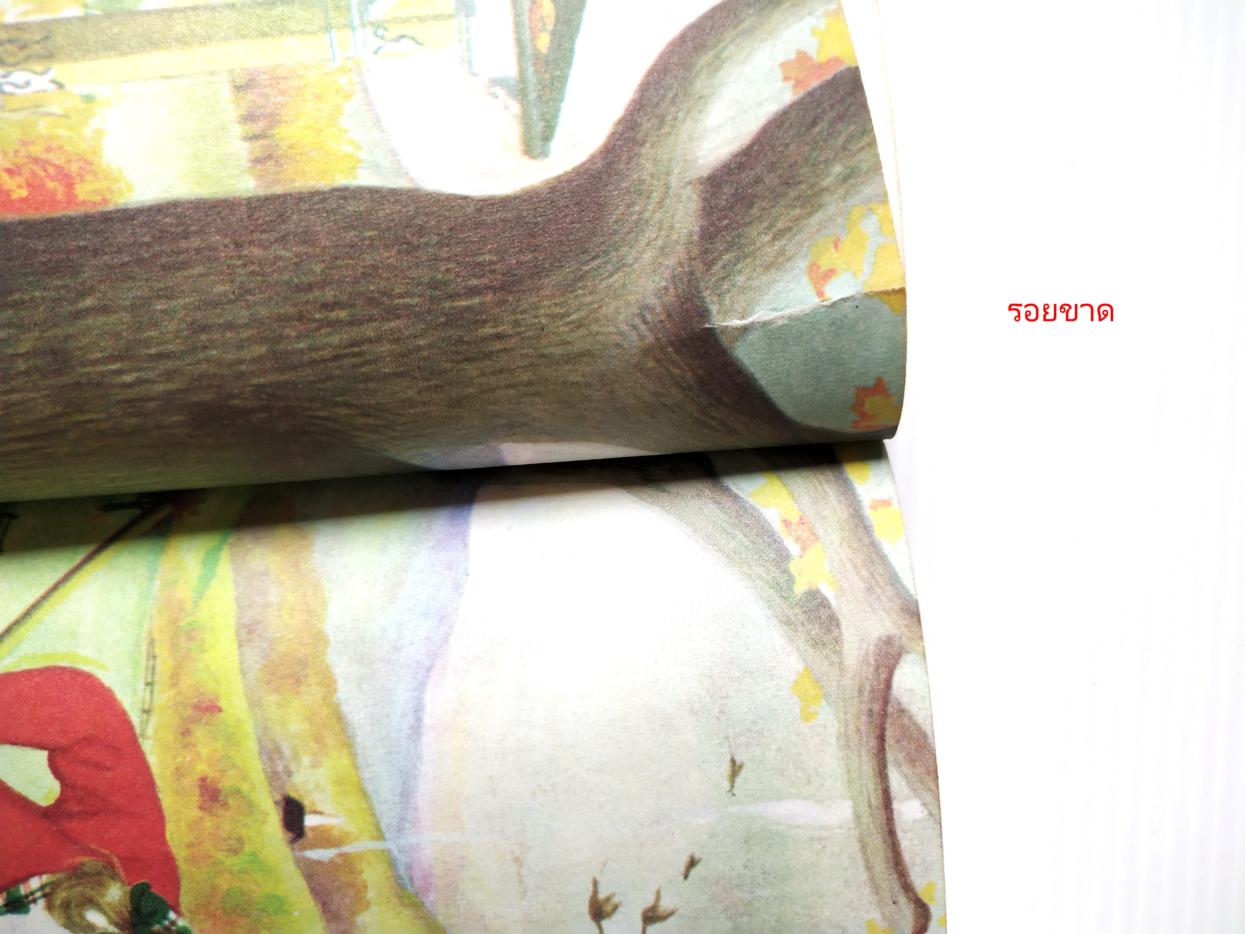 หนังสือภาพสวย **มีตำหนิ โปรดตรวจสอบทุกภาพ ฉบับภาษาอังกฤษ A little golden book, A child's Garden of Verses โดย Robert Louise Stevenson selected and Illustrated by Eloise Wilkin