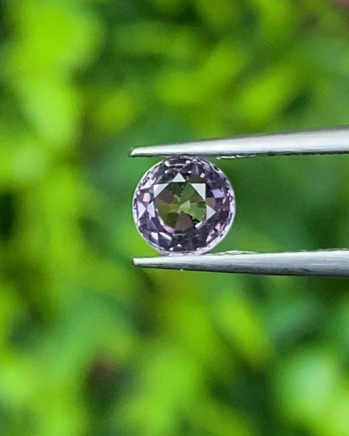 พลอย ชมพู พิ้ง แซฟไฟร์ Pink Sapphire 0.55 กะรัต (Cts.) ดิบ (Unheated) พลอยแท้ อัญมณีมงคลประจําวันเกิด เครื่องประดับพลอย