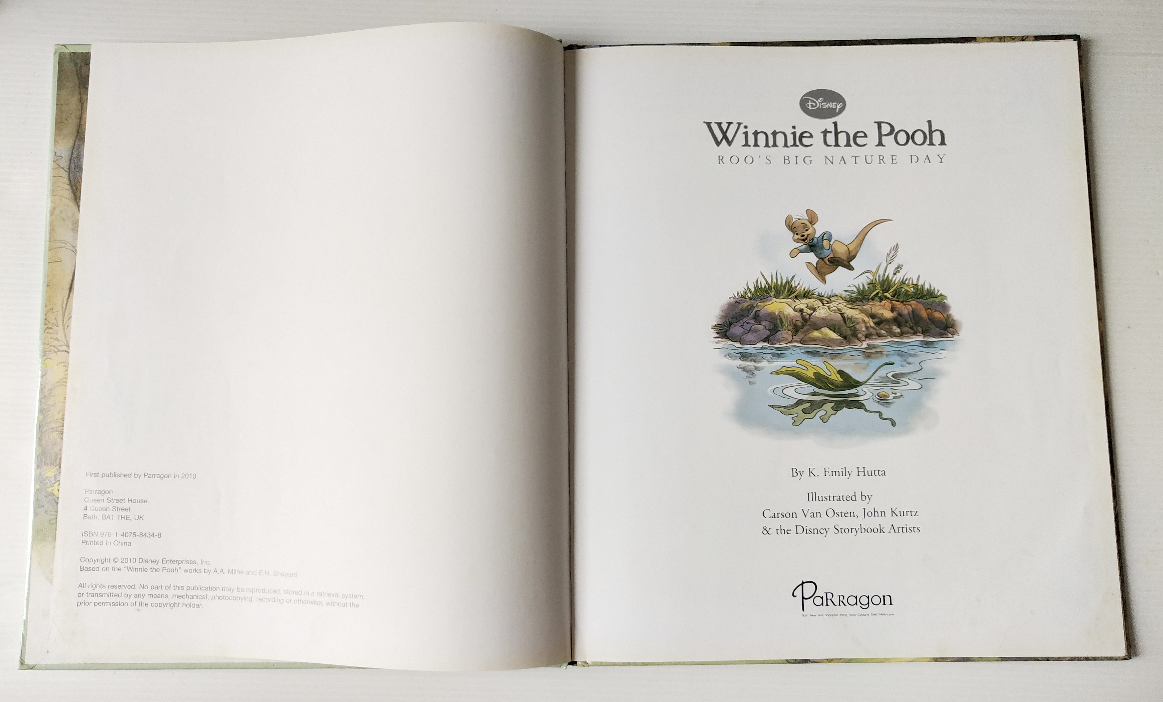 หนังสือนิทานก่อนนอน ภาษาอังกฤษ Winnie the Pooh วินนี่ เดอะ พูห์ Bedtime Story Collection , A lovely Bedtime story from Hundred-Acre wood to you. **หนังสือมีตำหนิบ้าง ตามภาพ
