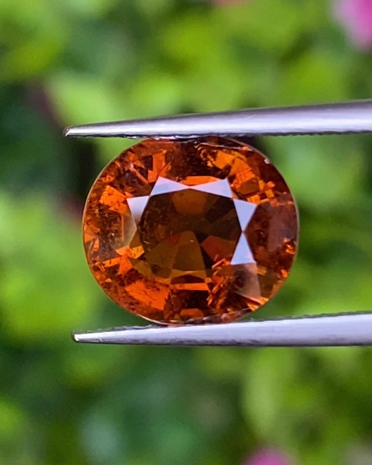 พลอย ทัวร์มารีน (Tourmaline) 3.02 กะรัต (Cts.) อัญมณีมงคลประจําวันเกิด เครื่องประดับพลอย