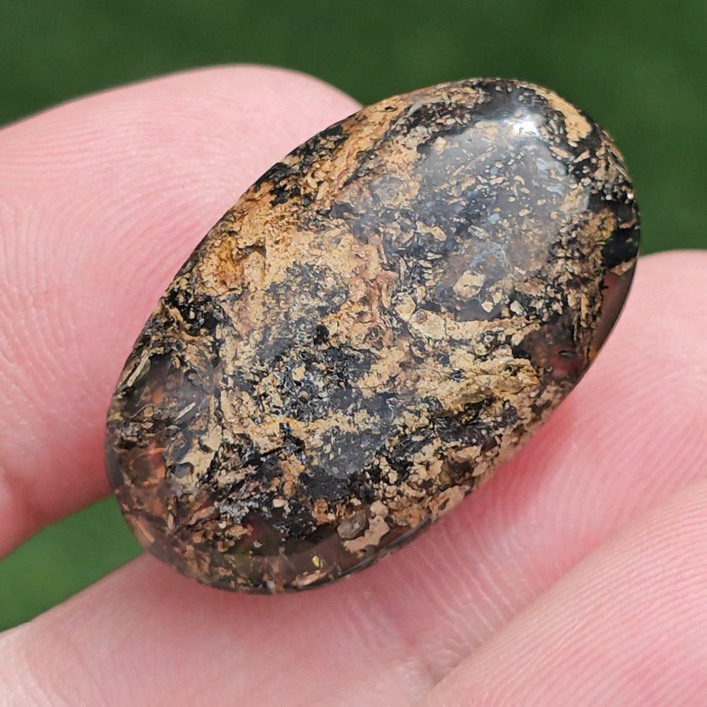 พลอย โอปอล Opal 32.50 กะรัต (Cts.) พลอยแท้ อัญมณีมงคลประจําวันเกิด เครื่องประดับพลอย