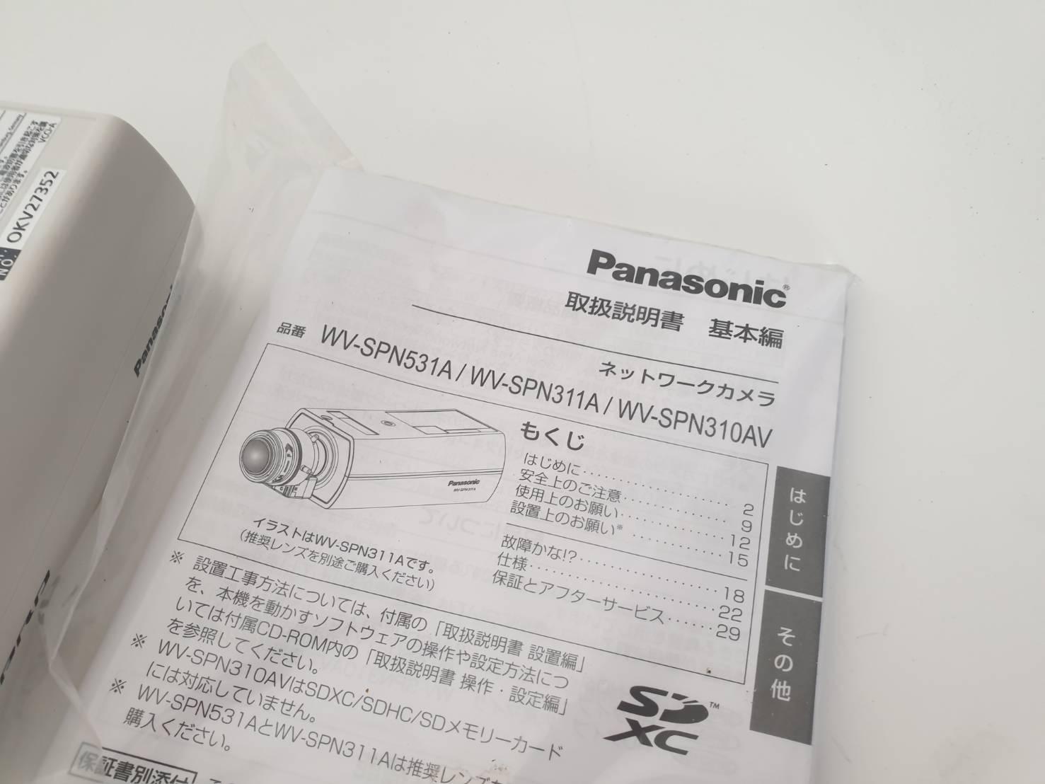 กล้องวงจรปิด รุ่น WV-SPN311A