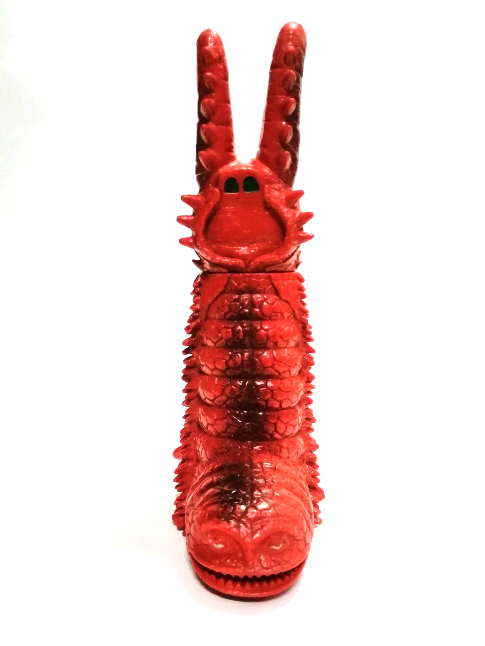 ซอฟ7นิ้ว สัตว์ประหลาด ทวินเทล จากอุลตร้าแมนแจ๊ค ขนาดประมาณ 8 นิ้ว สภาพดี งาน japan 1989 Soft Monster Twin Tail from Ultraman Jack