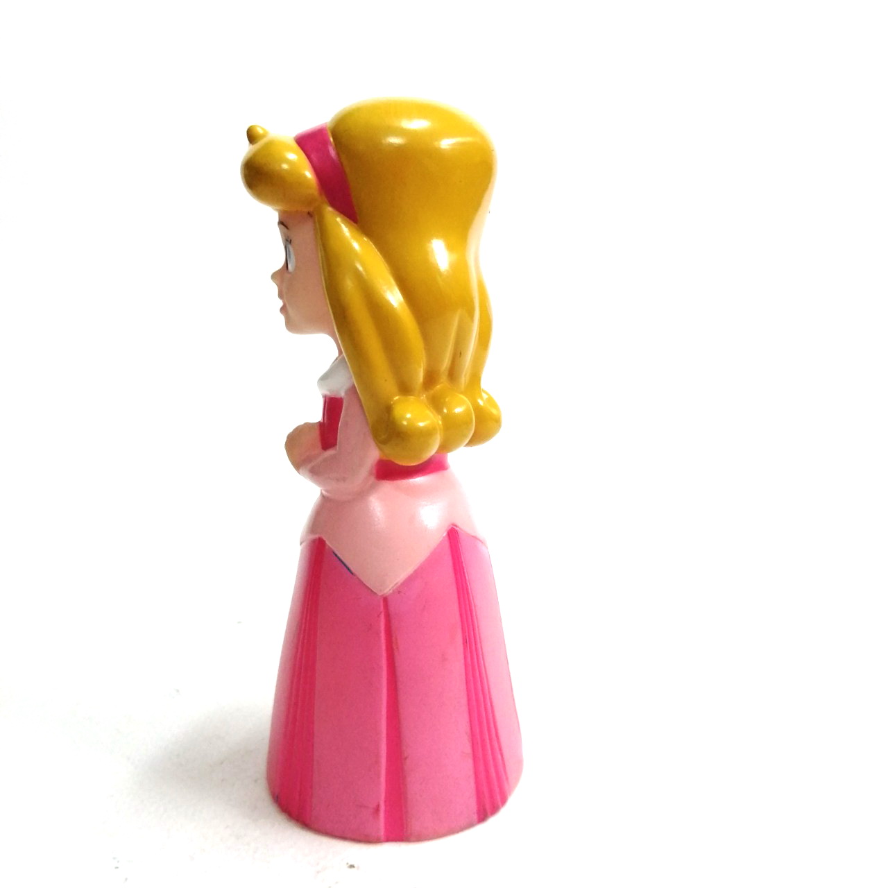 ซอฟ 4.5-5นิ้ว ขนาดตามรูปเจ้าหญิงออโรร่า จาก เจ้าหญิงนิทรา ของดีสนีย์ สภาพดีมีรอยบ้างขนาดตามรูป