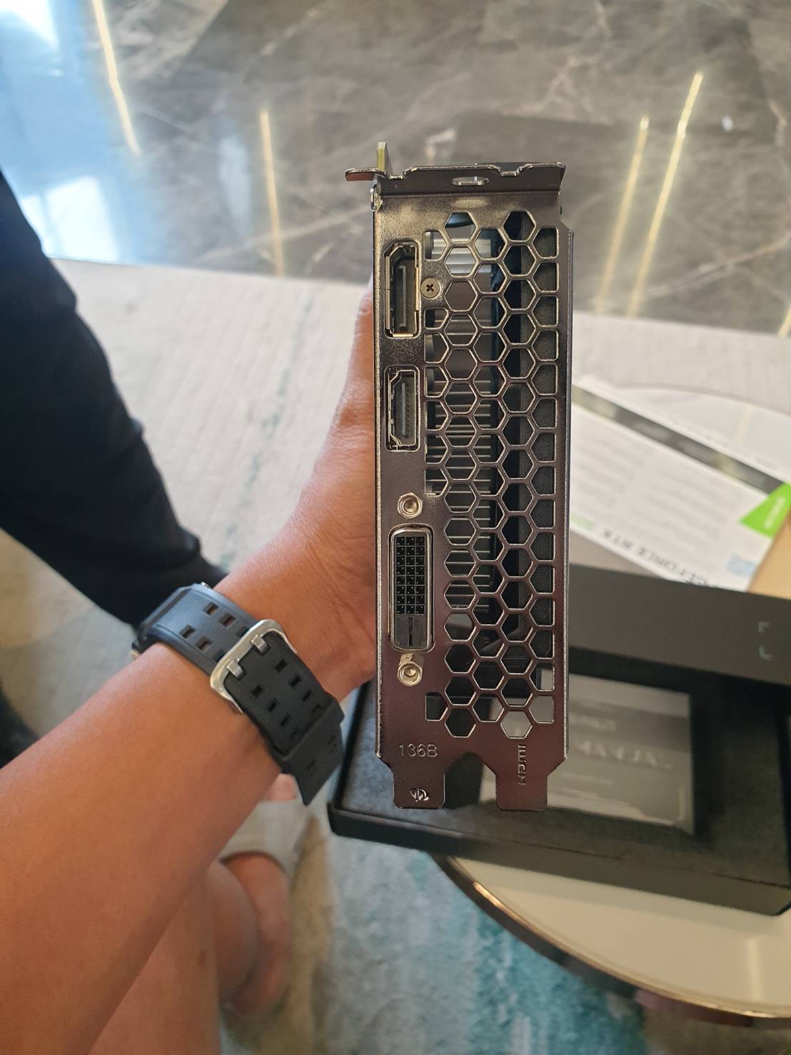 Graphic Card Rtx 3050 Palit Stormx 6GB DDR6 ประกันเหลือ