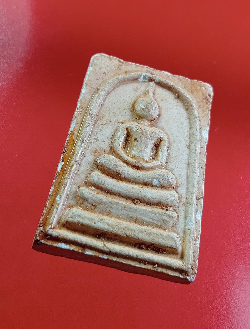 ผ3085 พระสมเด็จ หลังรูปเหมือน หลวงพ่อสุนทร วัดหนองสะเดา จ.สระบุรี