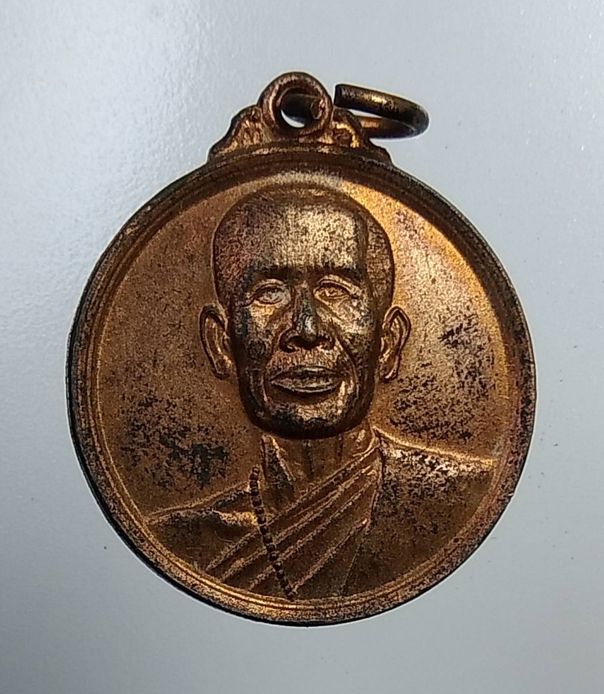 A1015 หลวงพ่อโอภาสี อาศรมบางมด หลังครุฑ ปี2536