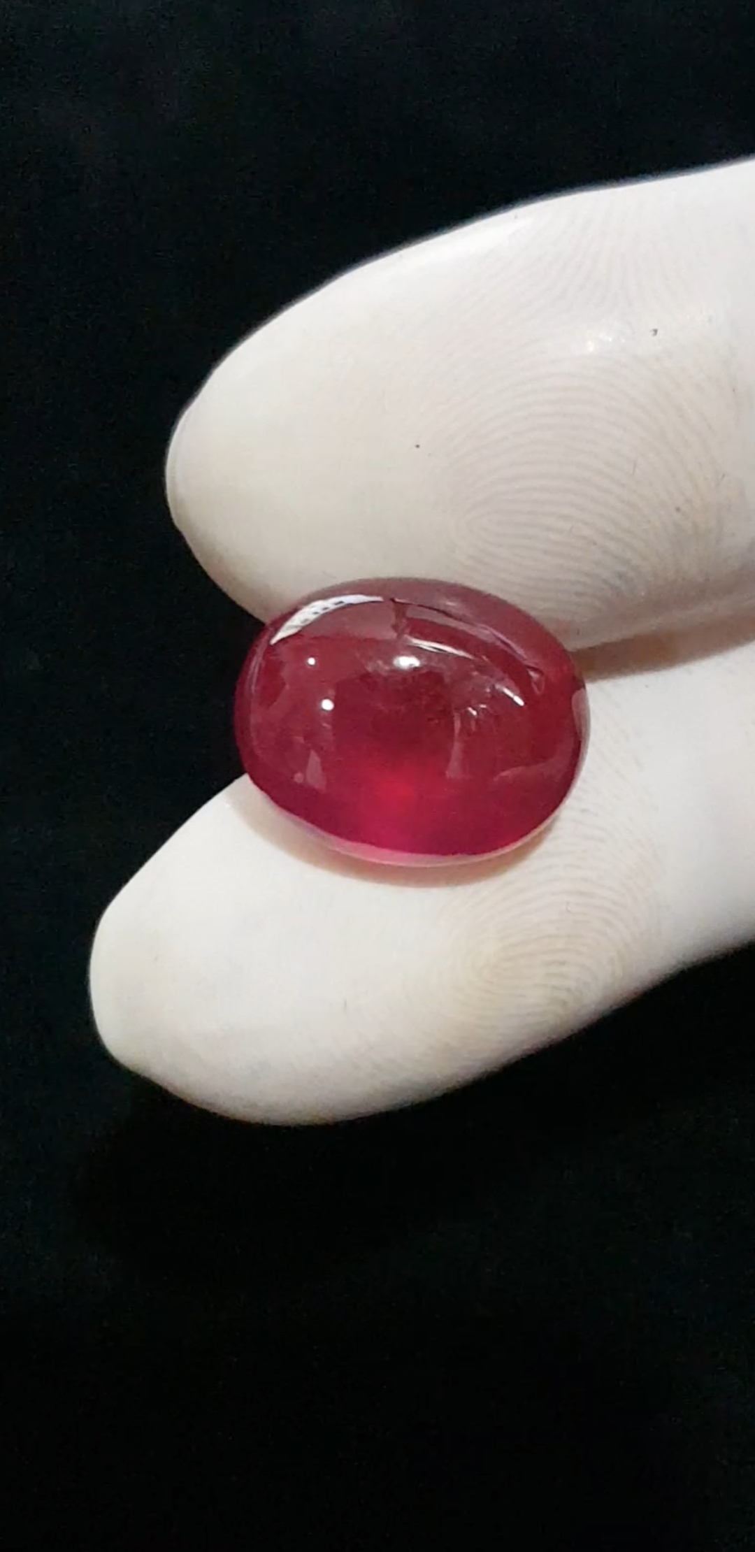 พลอย ทับทิม Ruby sapphire 17.25 กะรัต (Cts.) พลอยแท้ อัญมณีมงคลประจําวันเกิด เครื่องประดับพลอย