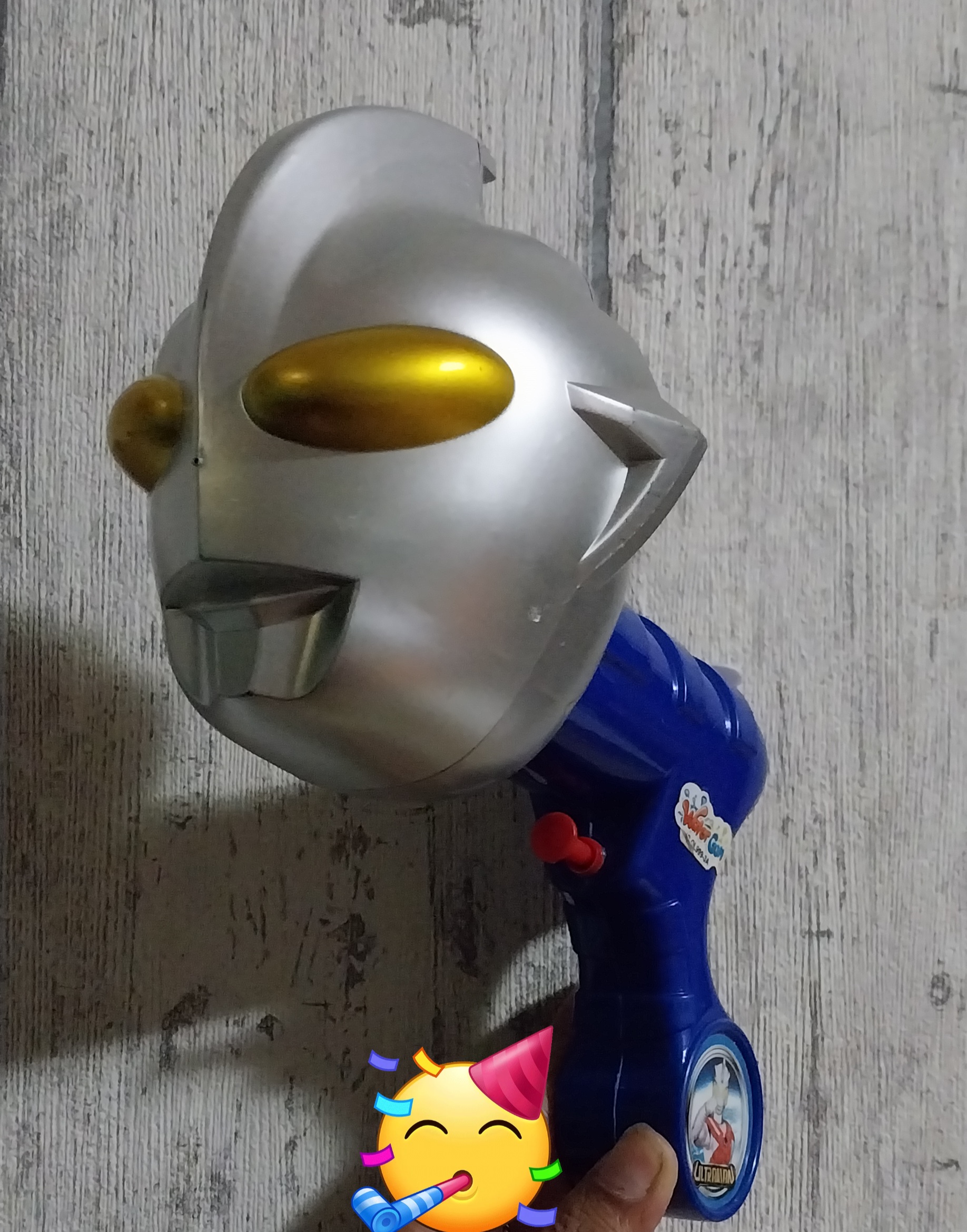 มีหลายภาพ,ปืนฉีดน้ำงานเอเพกซ์ทอยสำหรับสะสม อุลตร้าแมนไทก้า มือสองสภาพดีมีรอยบ้าง