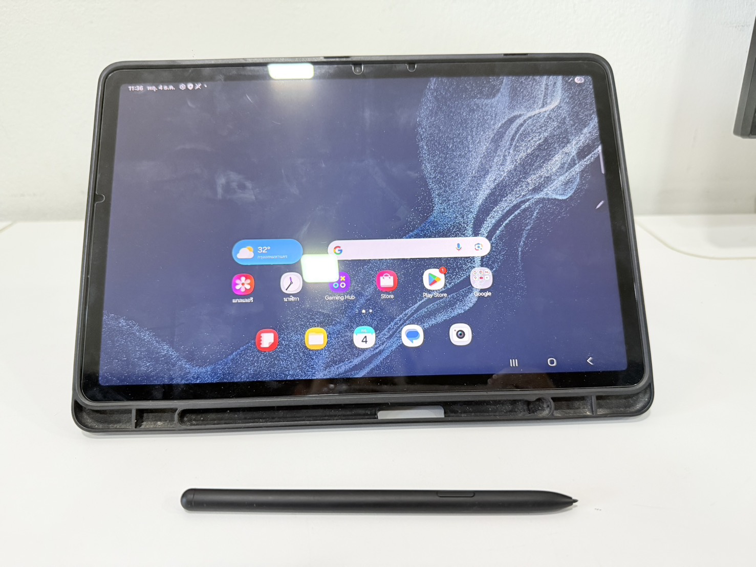 Samsung Galaxy Tab S8 128GB + ปากกา ** หลังเครื่องมีรอยเคส