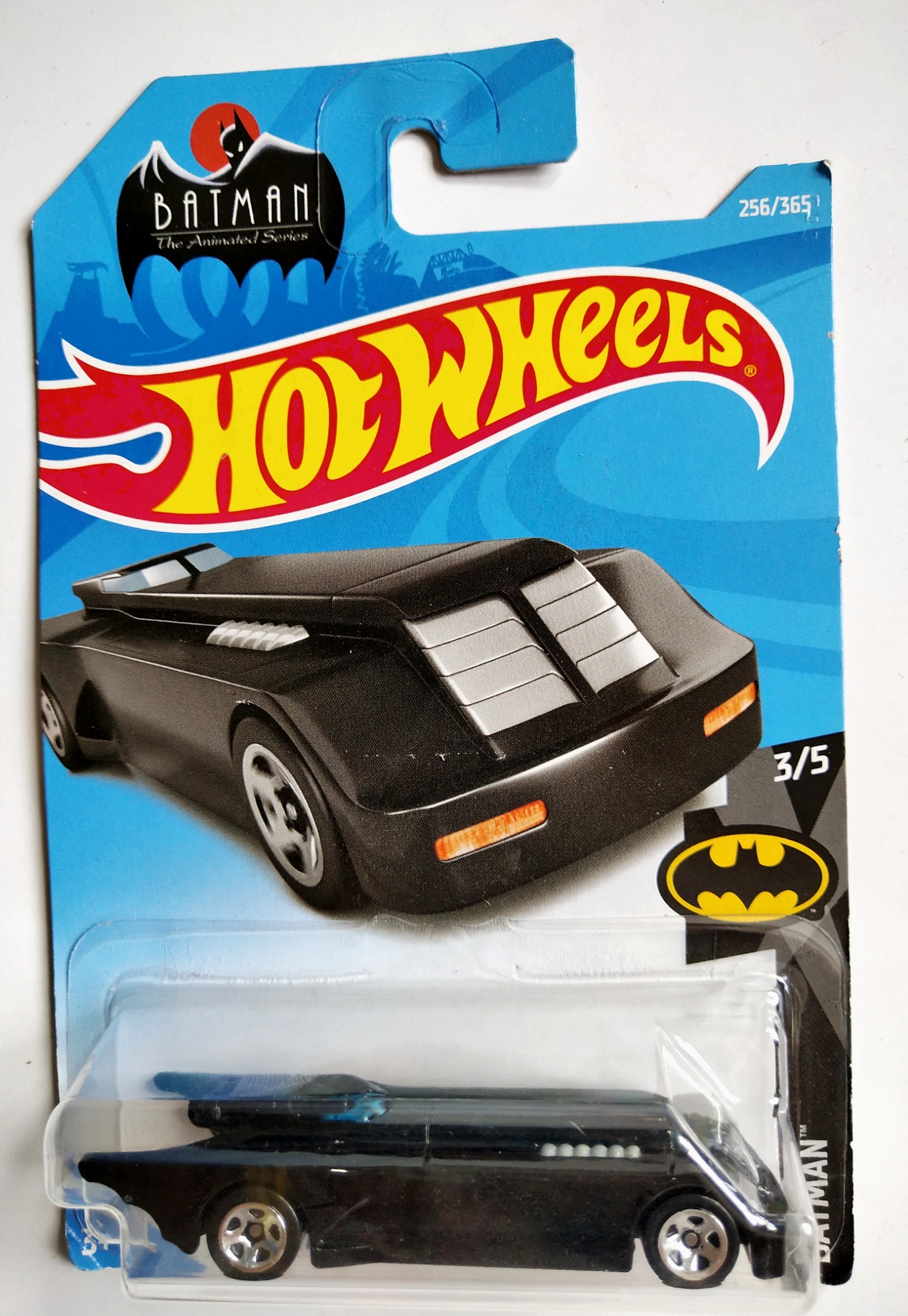 ของเล่น ของสะสม Die cast car, รถเหล็ก Hot Wheels รถฮอตวีลล์แคแรคเตอร์ แบทแมนBatman แบทโมบิล ดิ อนิเมทซีรีย์ Batmobile the Animate Series ของใหม่ในแพค ไม่แกะ