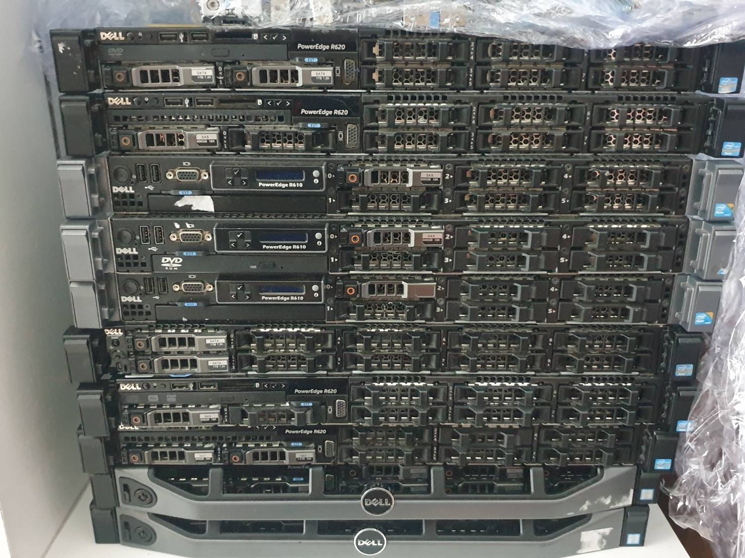 Server Dell R620 E5-2640 x2 Ram 256GB SAS 600*3 power x2 มีรางหน้ากาก