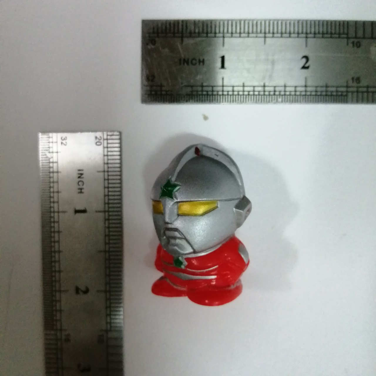 Ultraman, ตุ๊กตาสวมนิ้ว อุลตร้าแมนโจเนียส สวมนิ้วลงสีสำเร็จ เคยเจาะรูเป็นพวงกุญแจมาก่อน