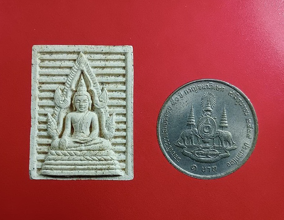 ผ3022 สมเด็จพระศรีเมืองทอง วัดต้นสน จ.อ่างทอง รุ่นมหาเศรษฐี ปี2538