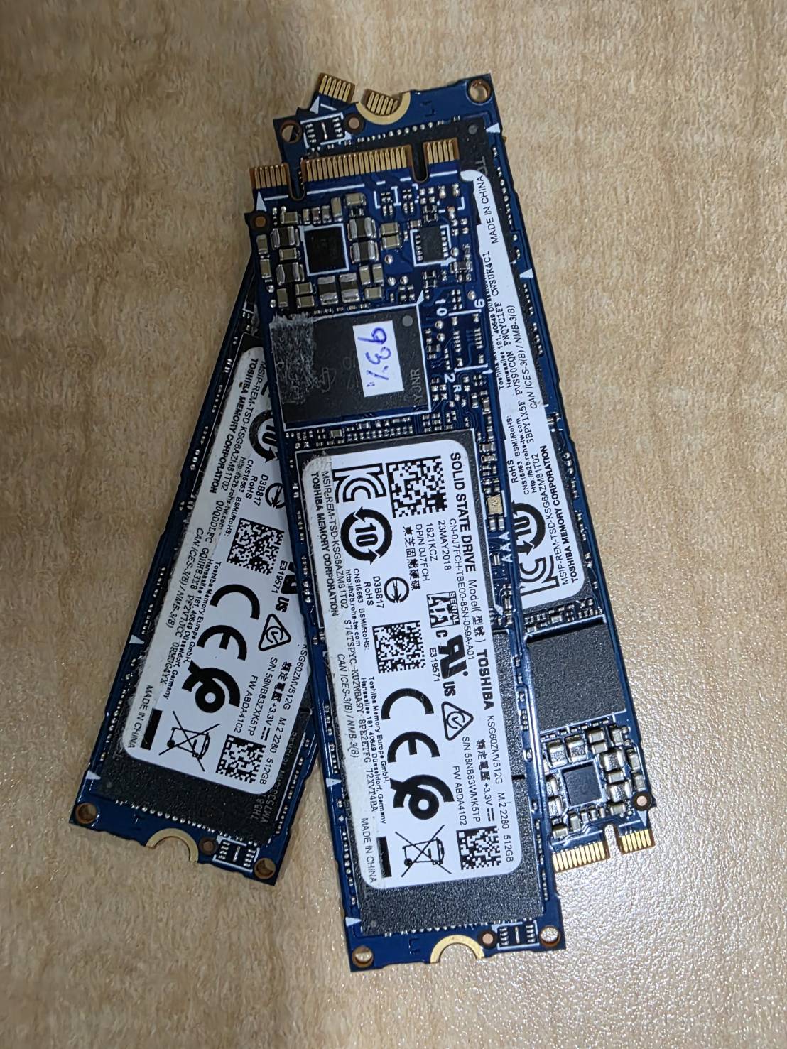 Toshiba SSD 512GB SATA