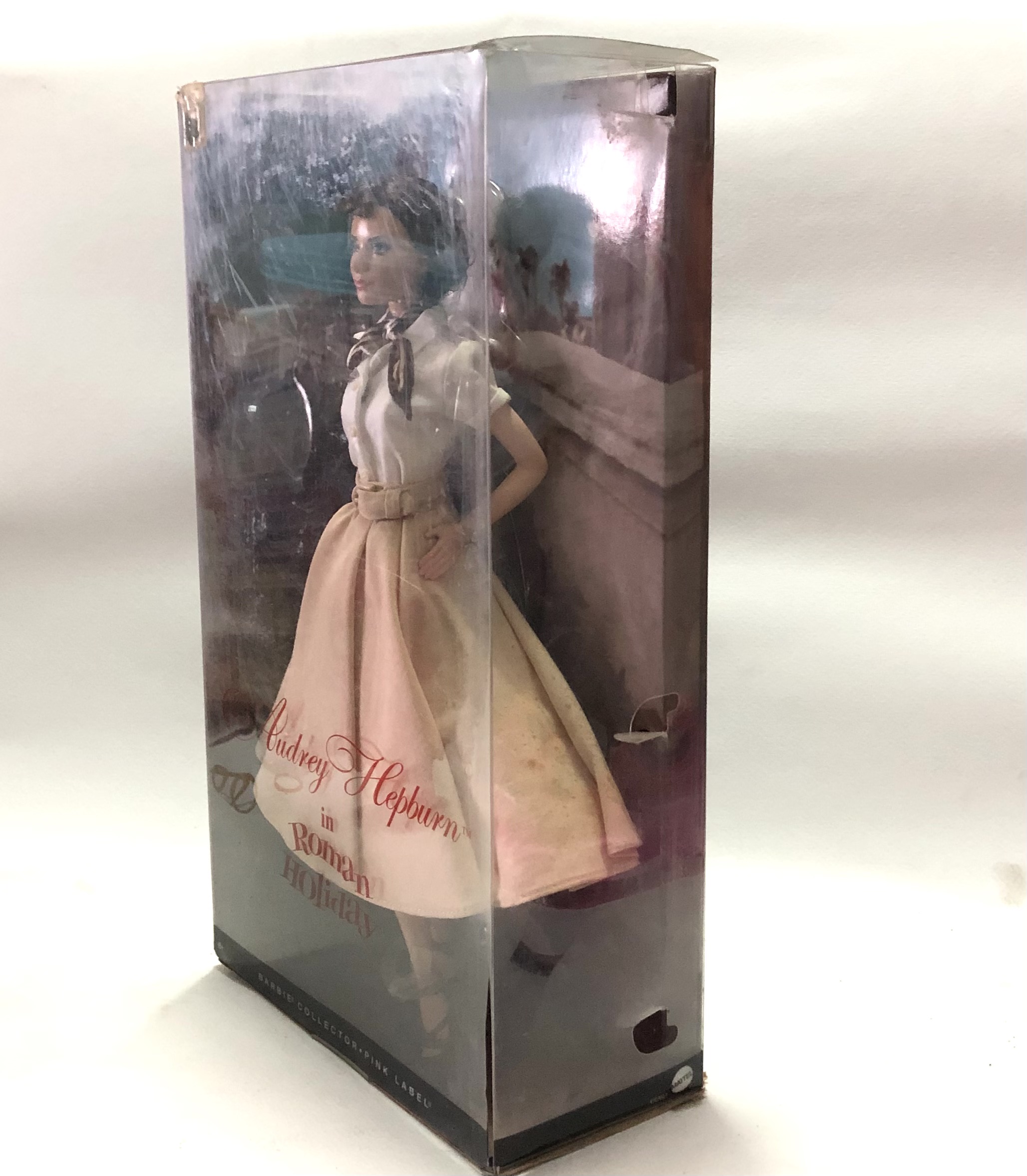 มือ1 เก่าเก็บในกล่อง ตุ๊กตาบาร์บี้ดารา ออเดรย์ แฮบเบิร์น Audrey Hepburn in Roman Holiday