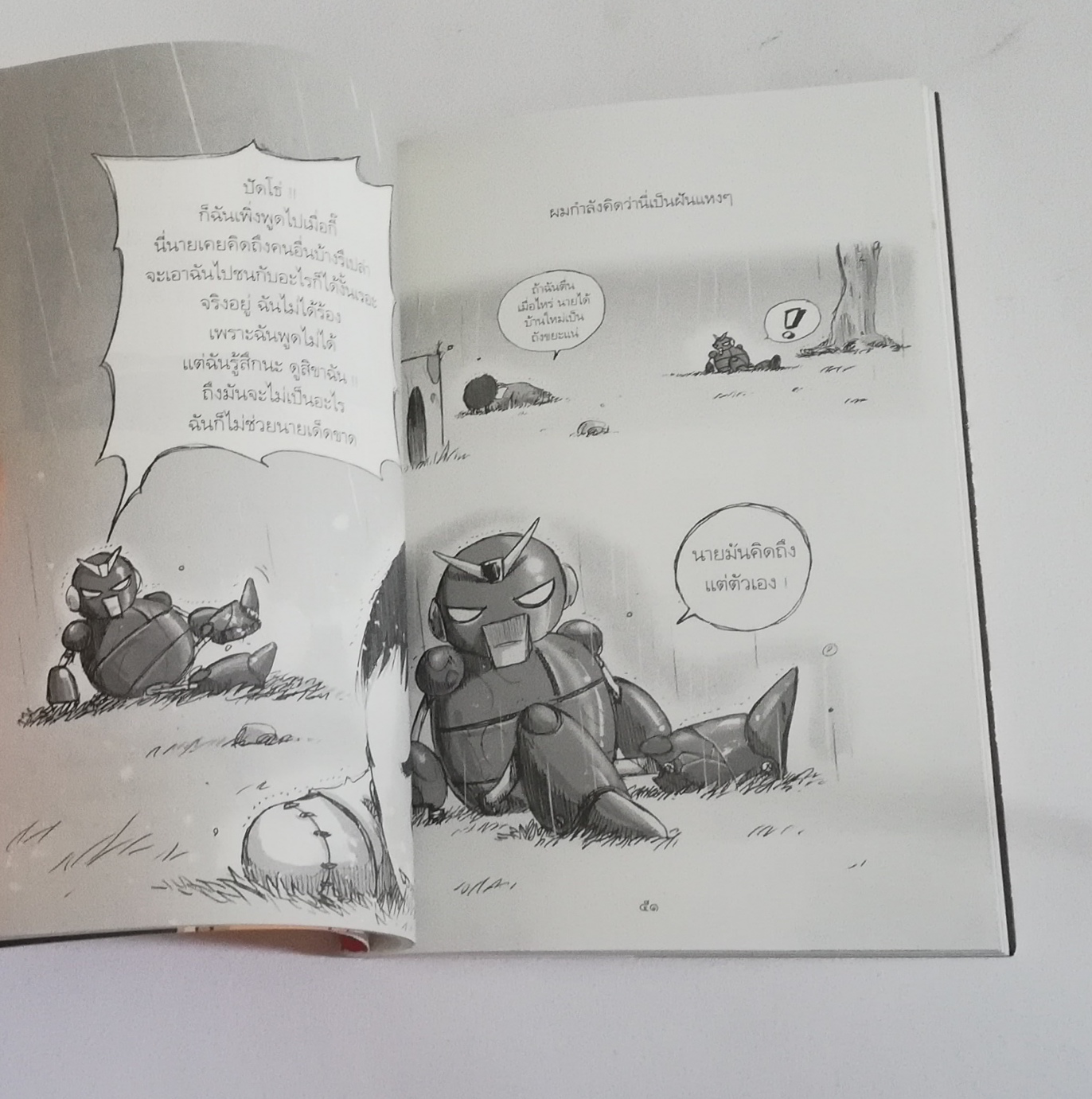 มีหลายภาพหนังสือปกมีตำหนิโปรดตรวจสอบทุกภาพ, หนังสือการ์ตูนจากเดอะดวง เด็กชายตุ๊กตา พิมพ์ครั้งที่ 3 กุมภาพันธ์ 2553 เรื่องและภาพโดยเดอะดวง