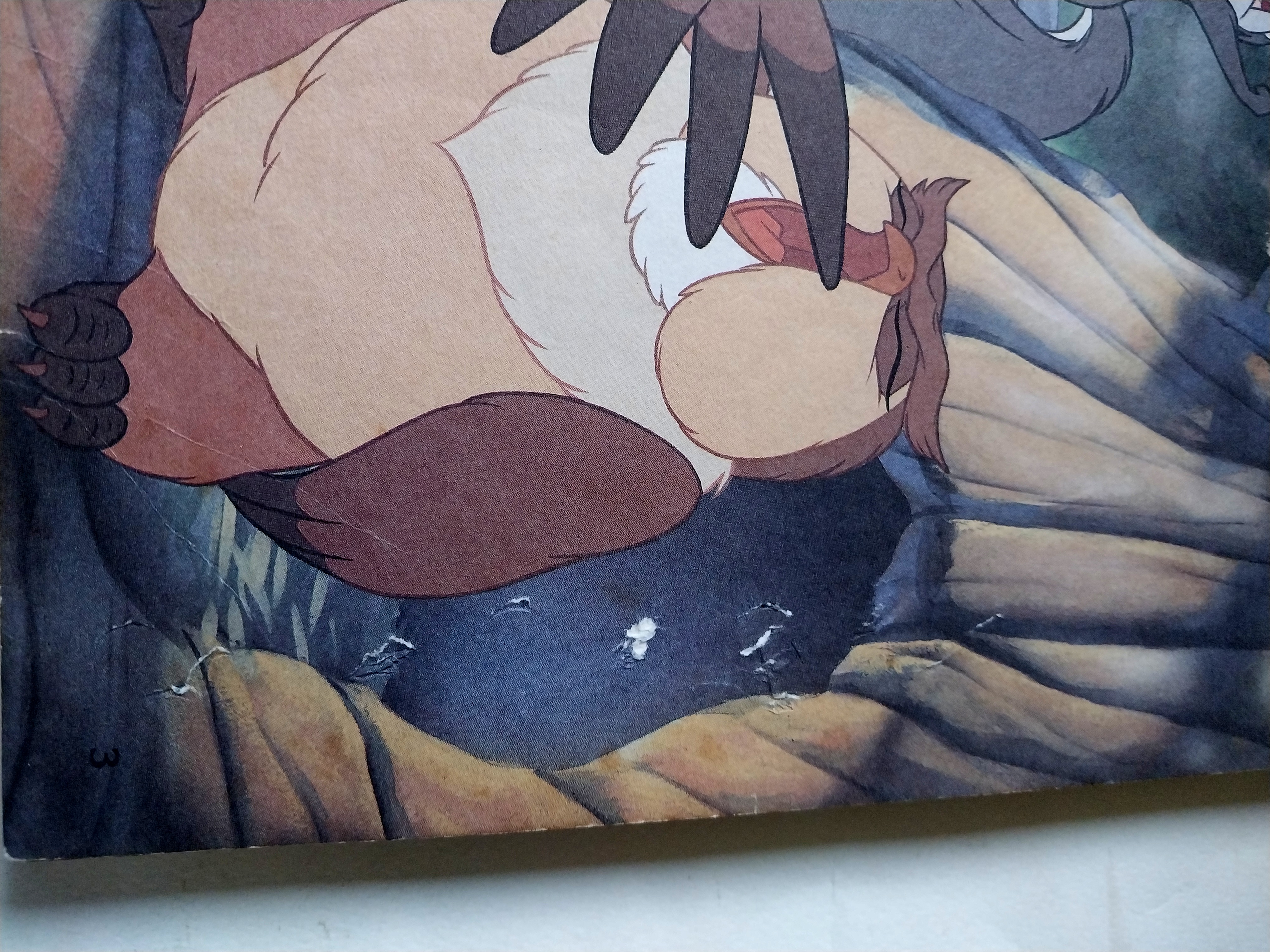 มีหลายภาพ*** มีตำหนิทั้งเล่ม โปรดดูทุกภาพ, หนังสือปกแข็งภาพสวยเรื่องราวน่ารัก** ภาษาอังกฤษ แบมบี้ Bambi จากดิสนีย์ Memorable Movie Stories