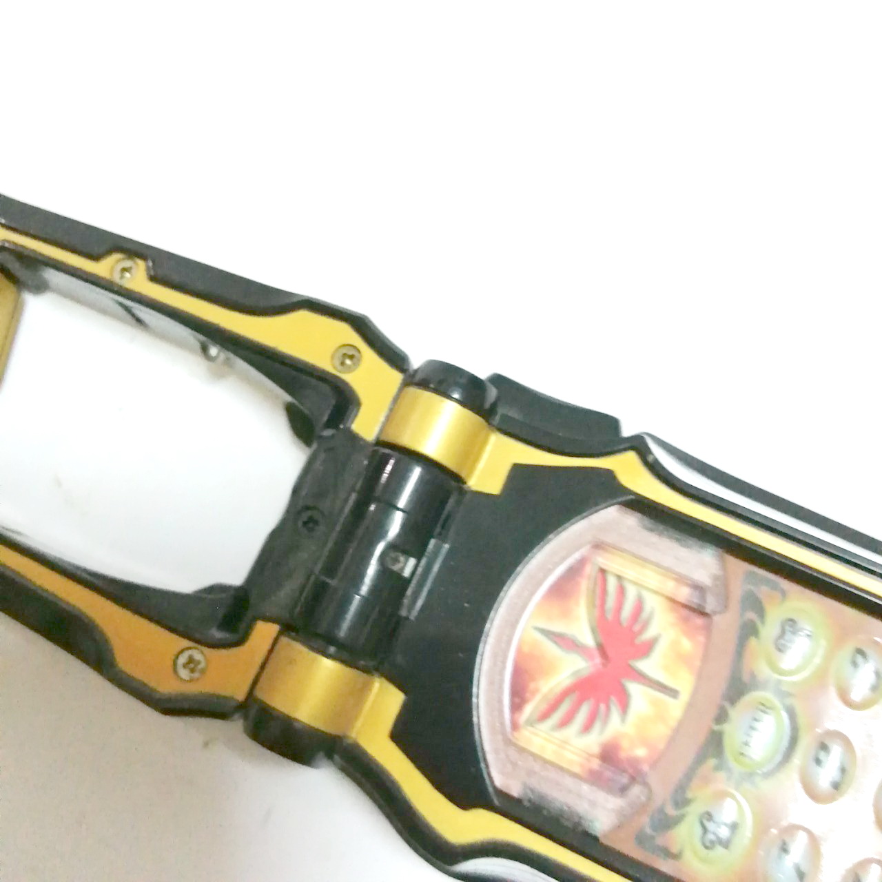 อุปกรณ์แปลงร่าง ขบวนการ มาจิเรนเจอร์ กลไก พับและเปิดปกติ สภาพพอใช้ แต่ไม่มีระบบไฟ และแสง เสียง สำหรับสะสม