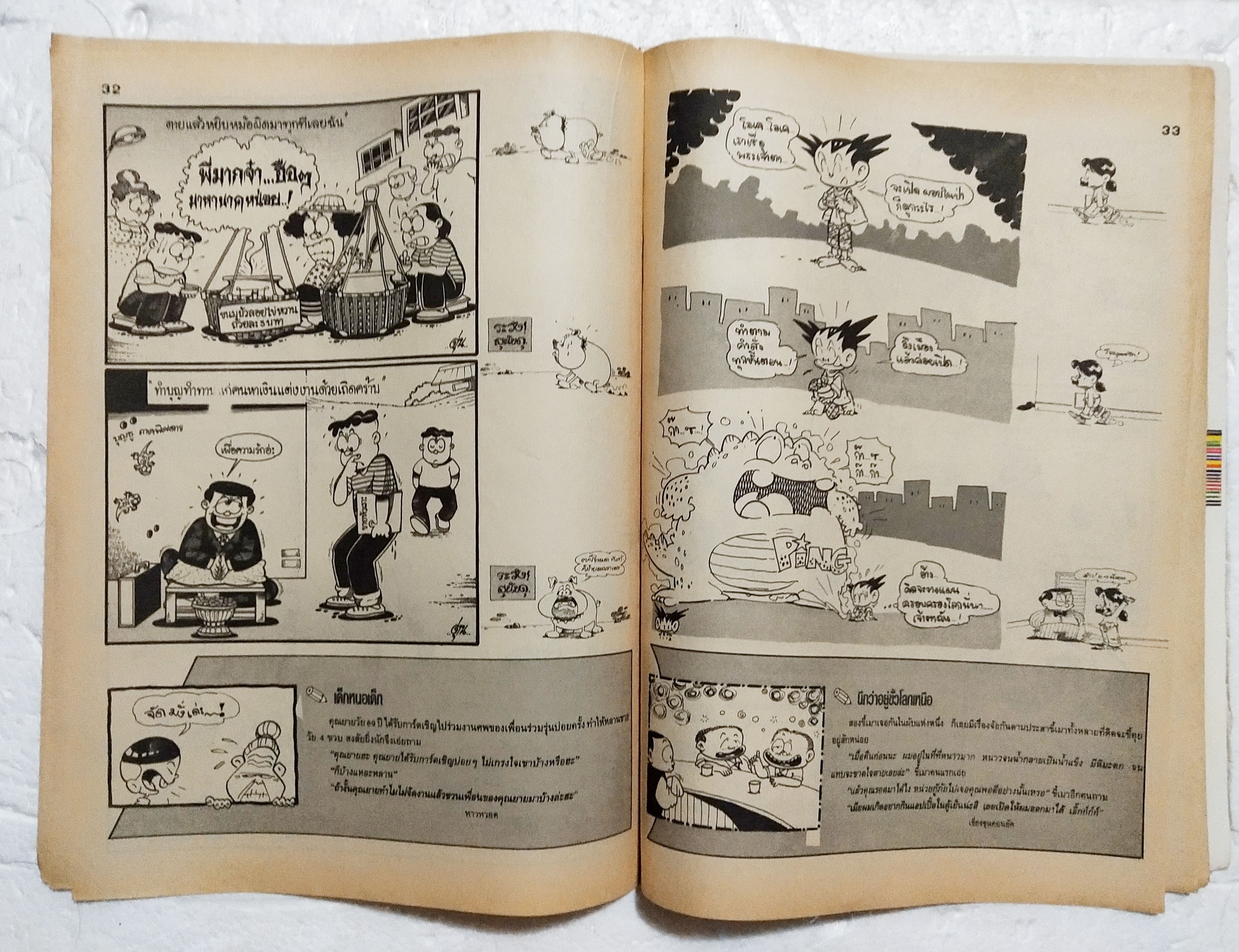 หนังสือการ์ตูนเก่า** ไม่มีปกหน้า ปกหลังหลุดจากสัน ขายหัวเราะ ปีที่ 20 ฉบับที่ 6 ประจำเดือน มีนาคม 2536 ปักหลัง ราคาปก 7 บาท