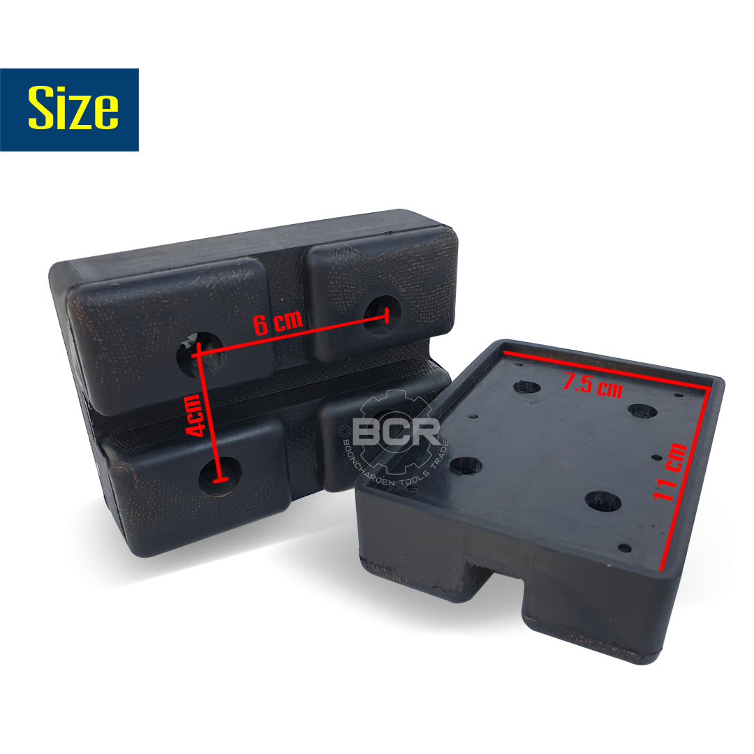 ยางรองขาลิฟท์ยกรถ BANZAI / STRONG / TMC / PAEC