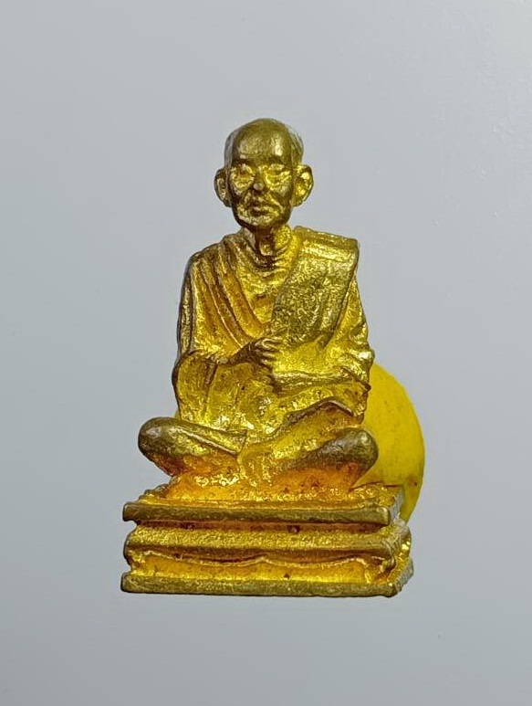 L351 รูปหล่อ สมเด็จพระพุฒาจารย์ (โต) พรหมรังสี วัดอินทรวิหาร (บางขุนพรหม) กรุงเทพฯ ปี2530