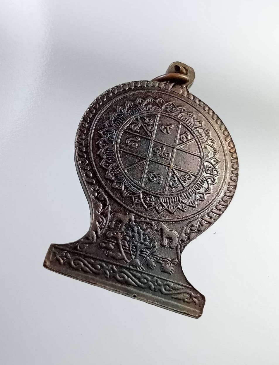 A7336 เหรียญเสมา หลวงพ่อลี วัดอโศการาม จ.สมุทรปราการ ปี2530