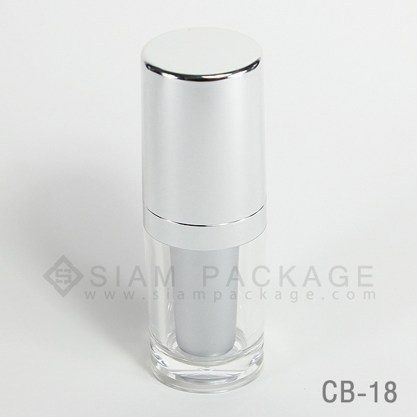 ขวดอะคริลิค ทรงรี รหัส CB-18