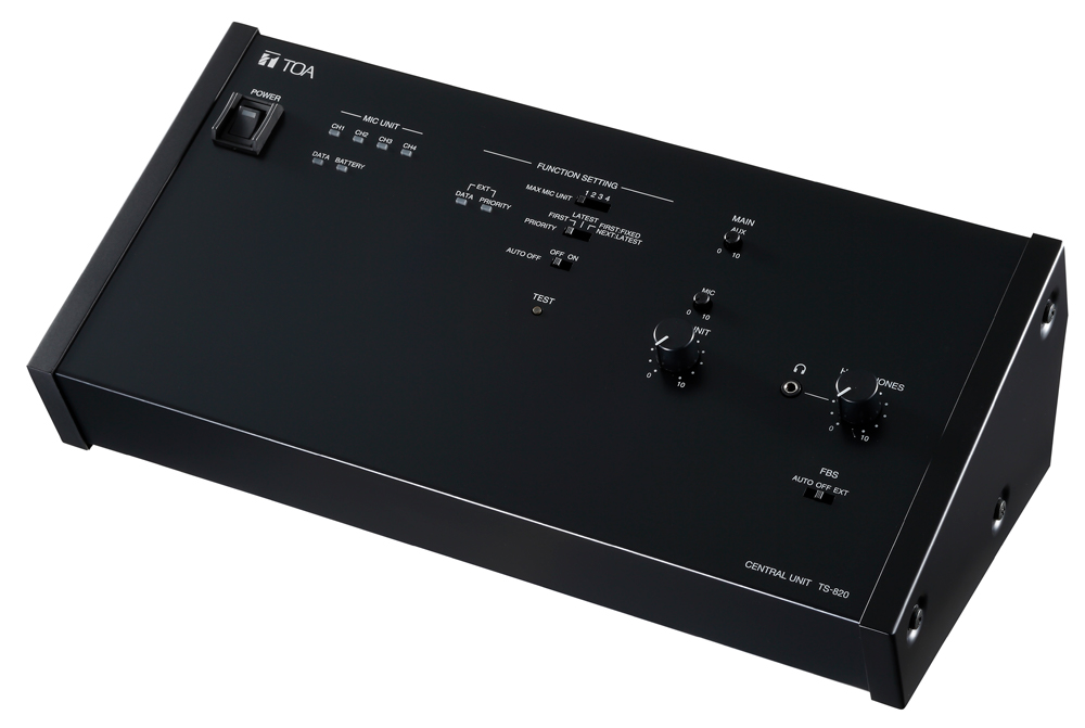 TOA TS-820 เครื่องควบคุม ชุดประชุมแบบไร้สาย อินฟาเรด 64 Unit