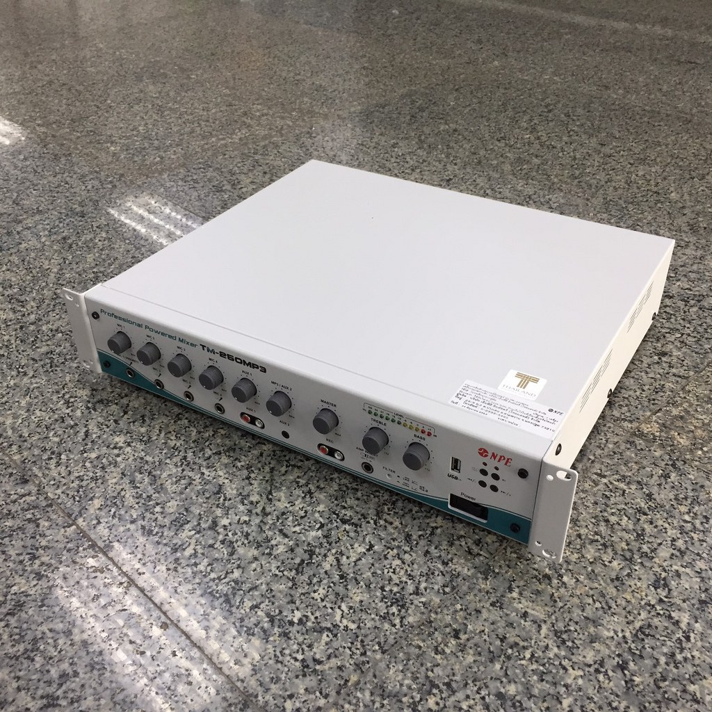 NPE TM-250MP3 POWERMIXER+LINE+USB