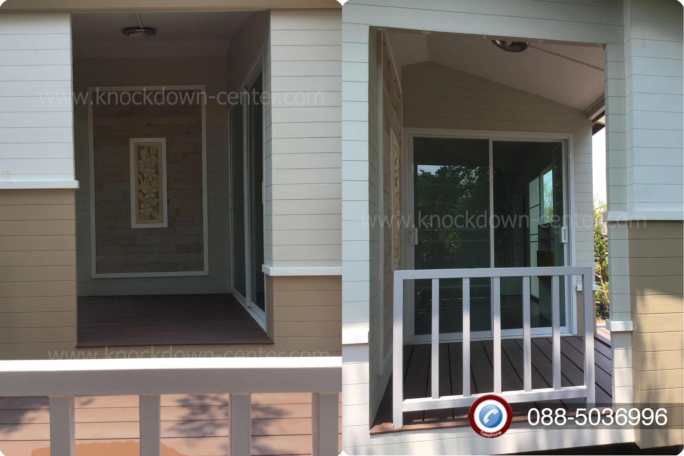 บ้านน็อคดาวน์ บ้านสำเร็จรูป Modern Classic C 006