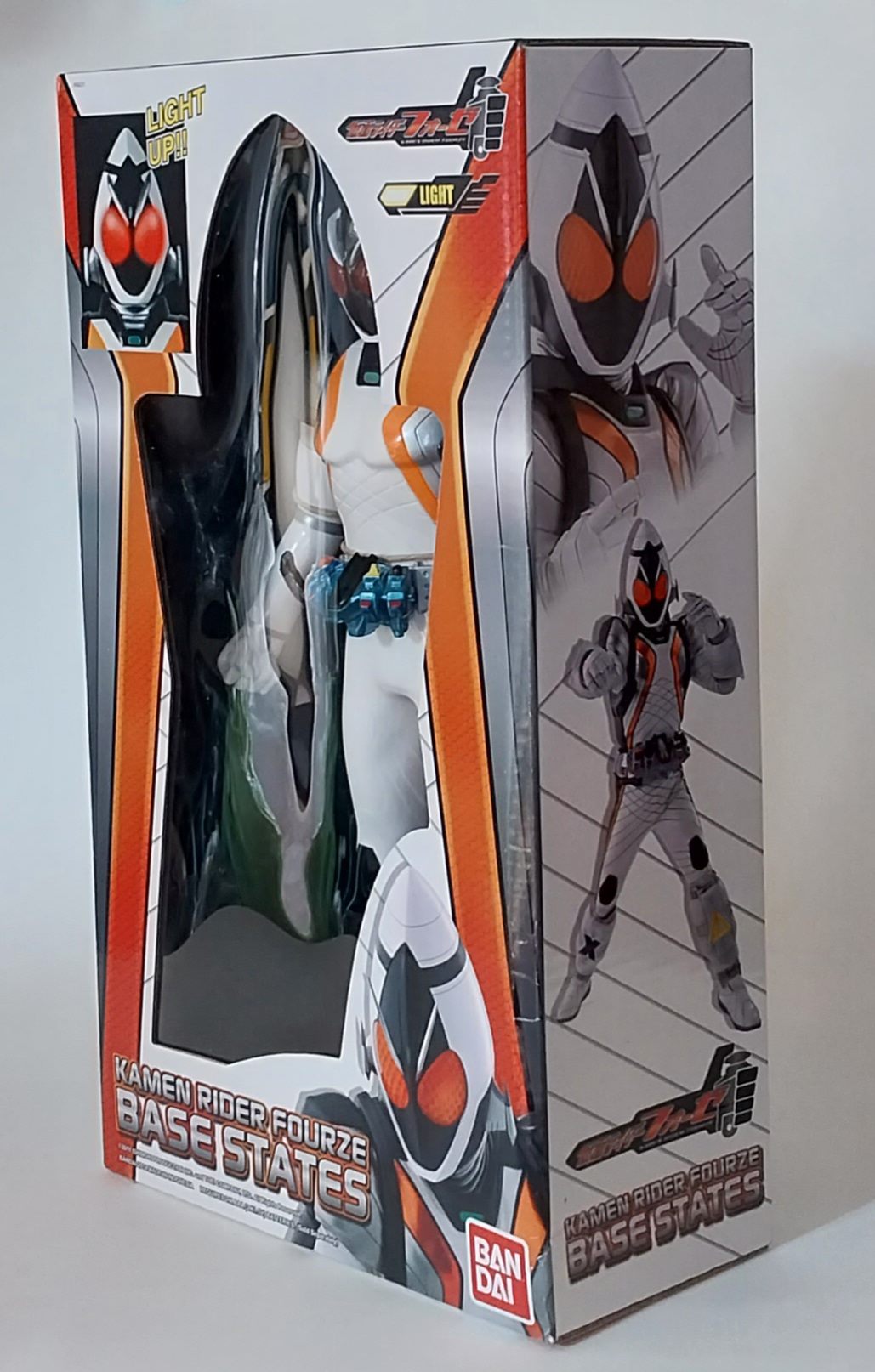 มือ1 กล่องมีตำหนิบ้าง ไรเดอร์โฟเซ่ Fourze ขนาดประมาณ 30 ซม. ของแท้ Bandai2014 รุ่น Light Up