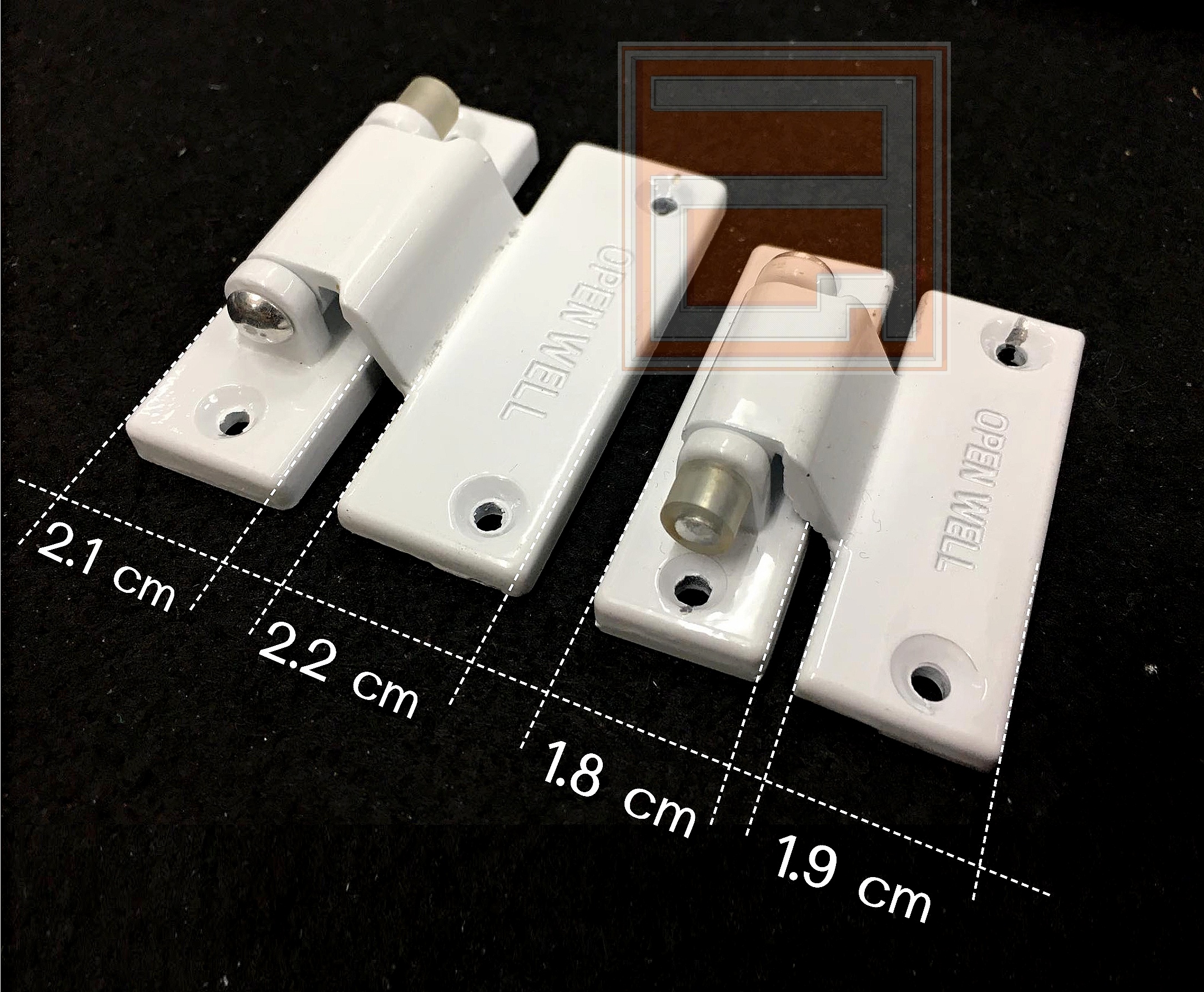 ชุดบานพับประตู และ หน้าต่างมุ้งลวด Open Well