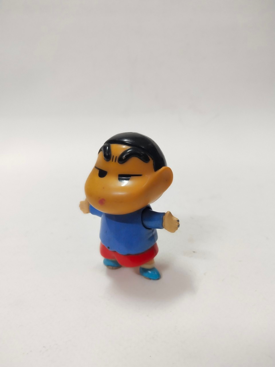 ตุ่นพลาสติก ชินจัง พรีเมี่ยม สุกี้MK งานเก่าเก็บสะสม มือสองตามสภาพ มีรอยบ้าง