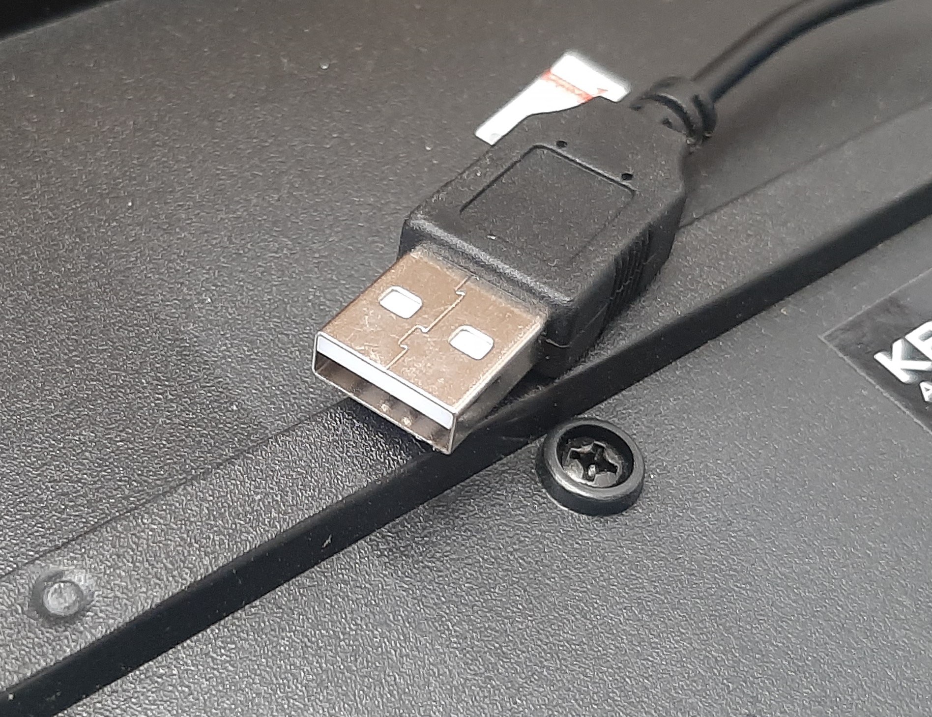 Keyboard USB MD-TECH (KB-670) Black มือสอง พร้อมเม้าส์คละรุ่น มีประกัน