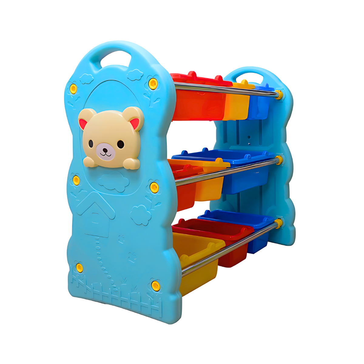 ชั้นวางของสำหรับเด็ก ชั้นวางของหมีน้อยน่ารัก Shelf and Storage for Kids Cute Little Bear Shelf